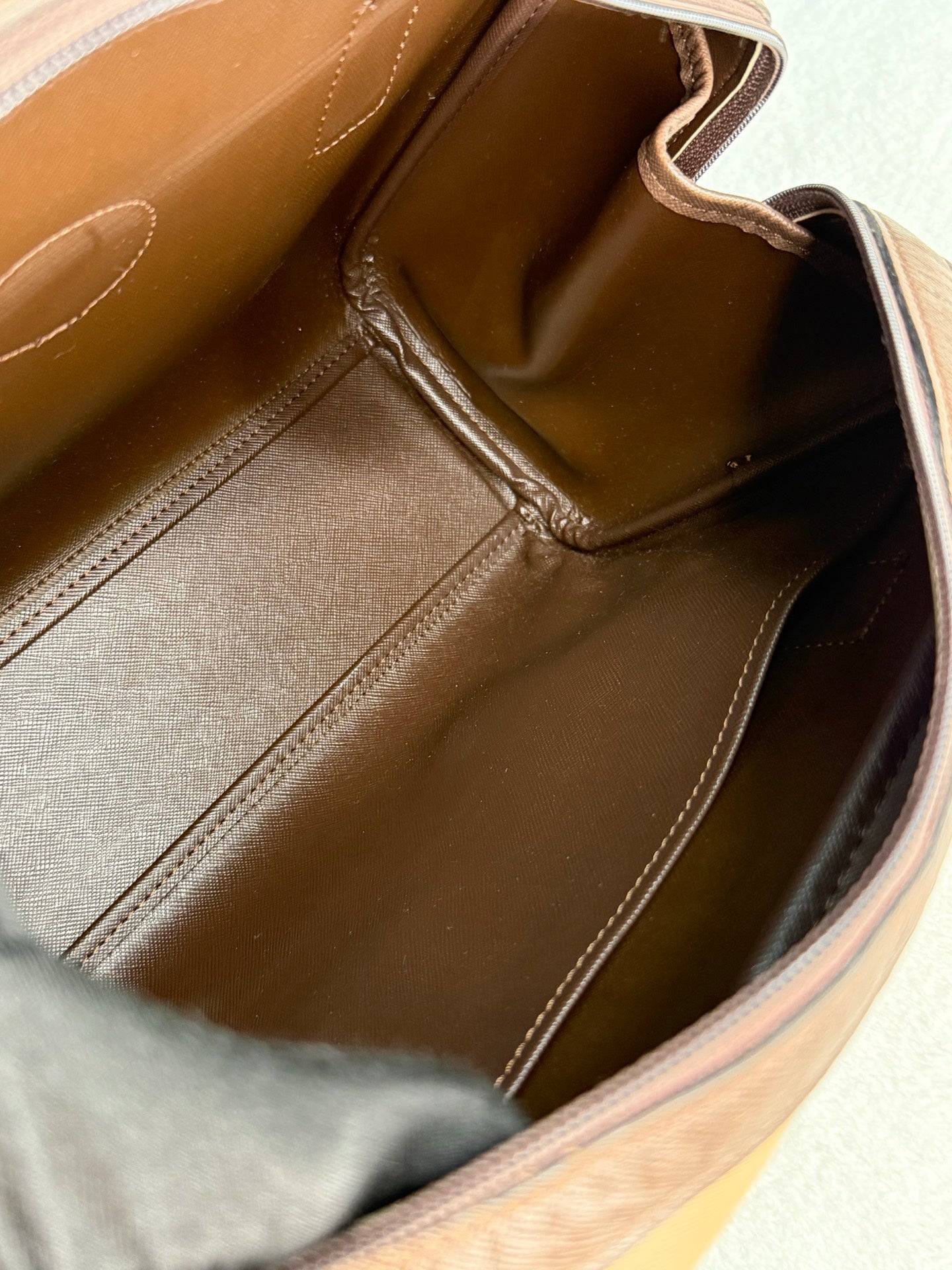 BURBERRY Check Pattern Handbag