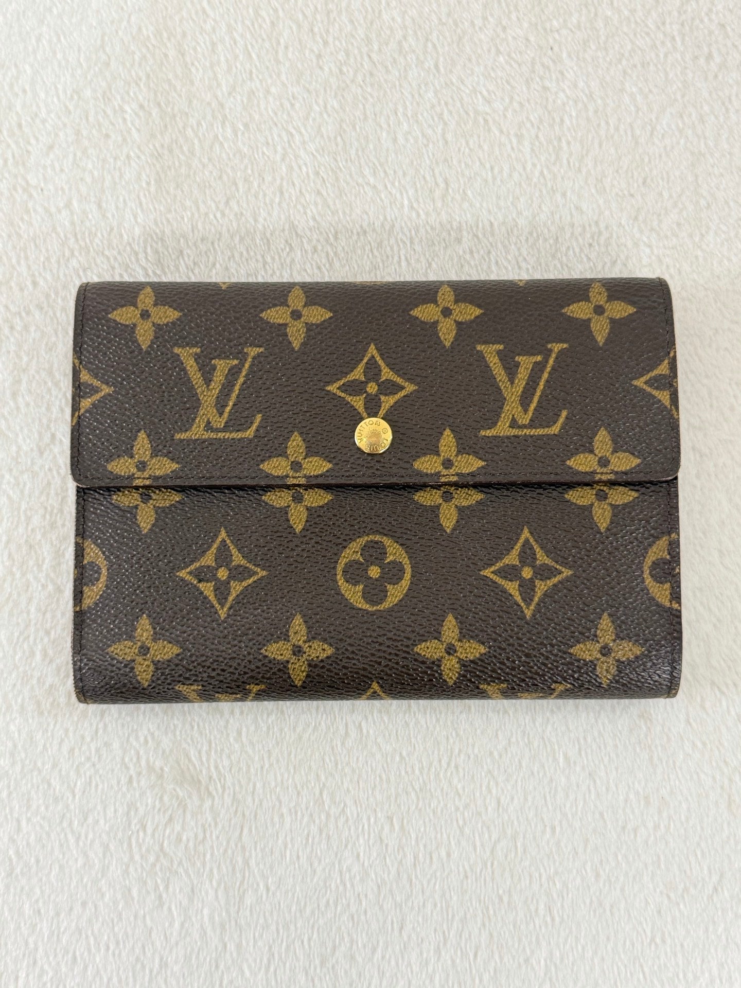 Louis Vuitton Monogram Porte Tresor Etui Papiers Wallet