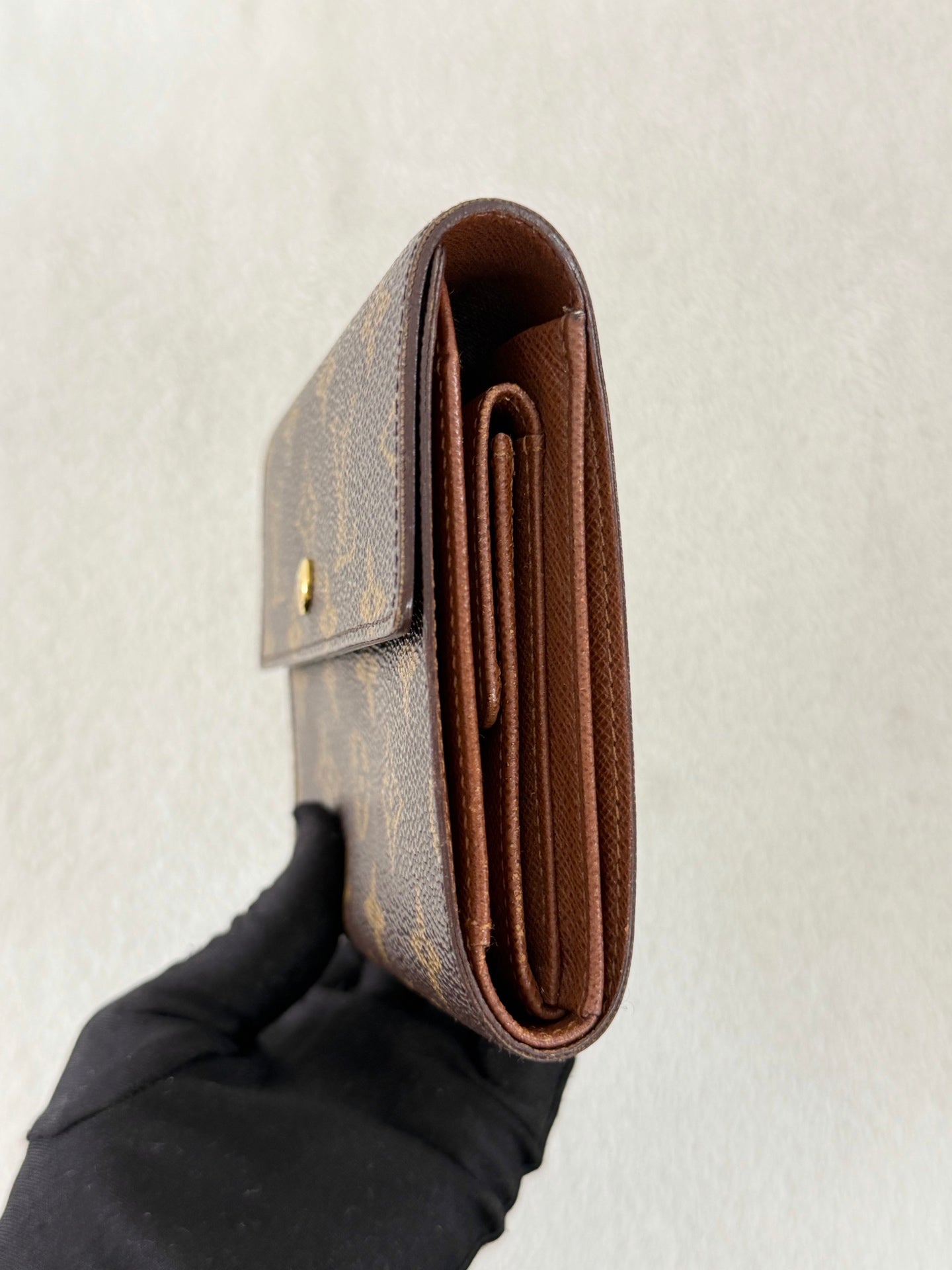 Louis Vuitton Monogram Porte Tresor Etui Papiers Wallet