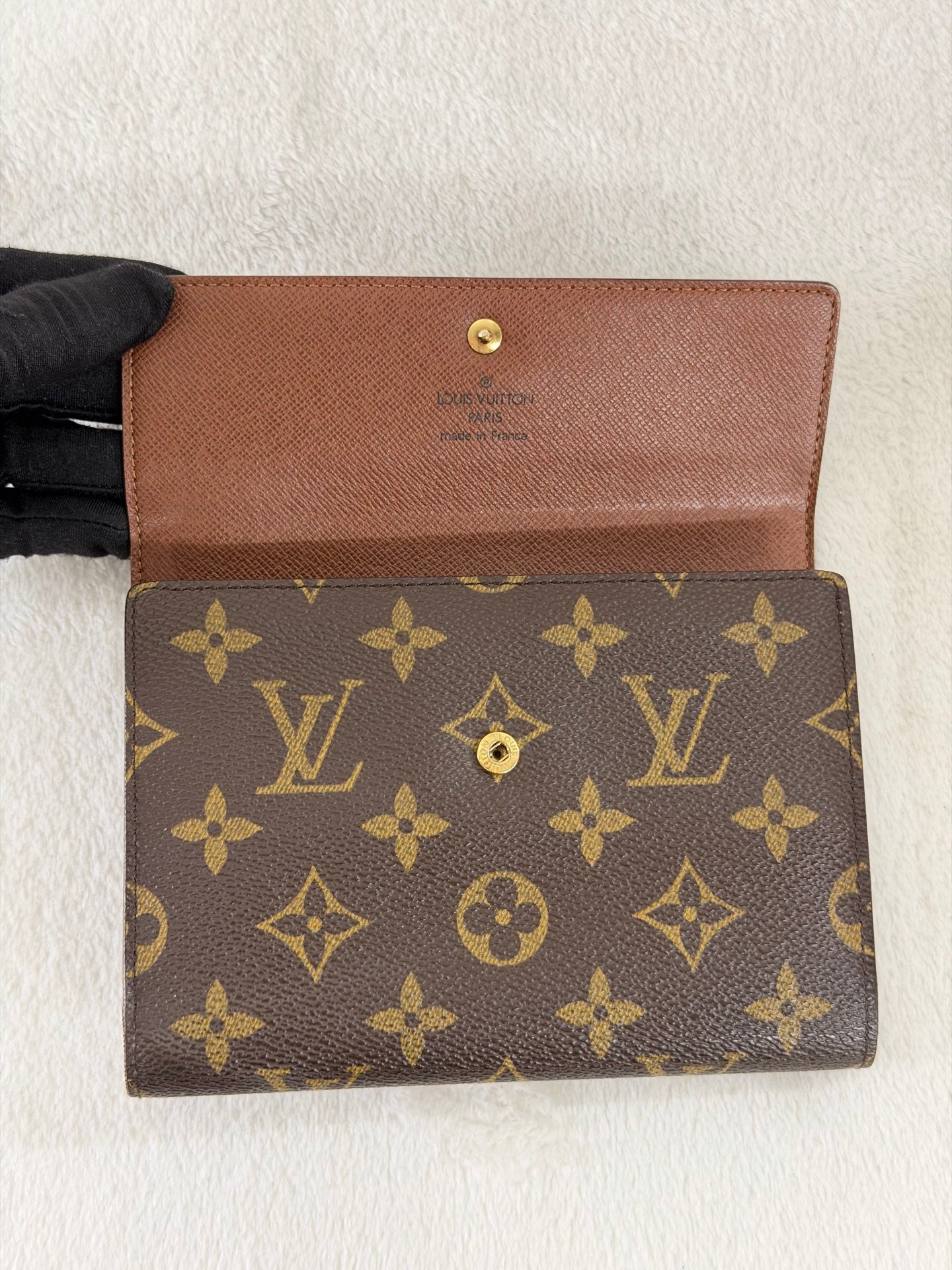 Louis Vuitton Monogram Porte Tresor Etui Papiers Wallet
