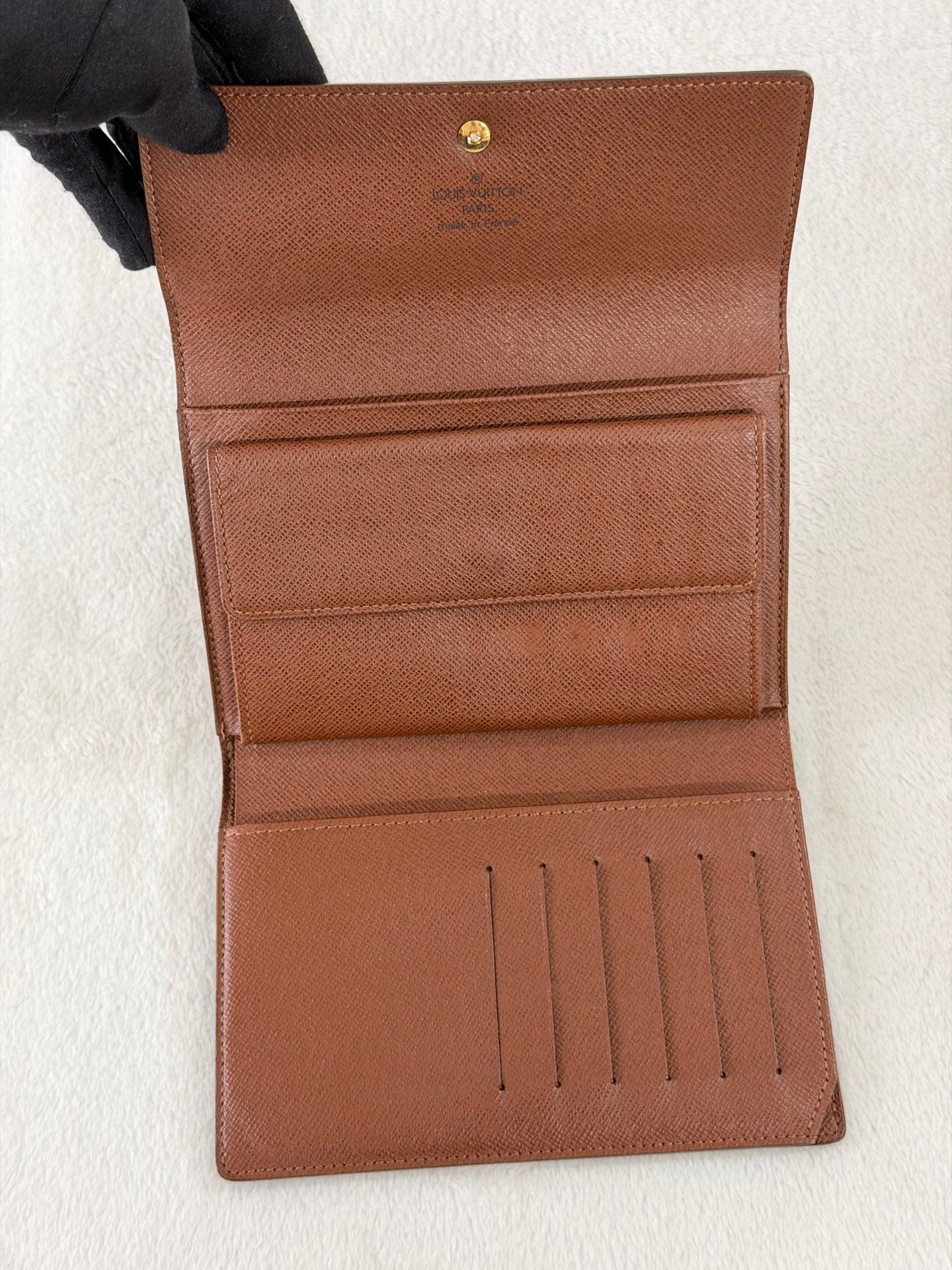 Louis Vuitton Monogram Porte Tresor Etui Papiers Wallet