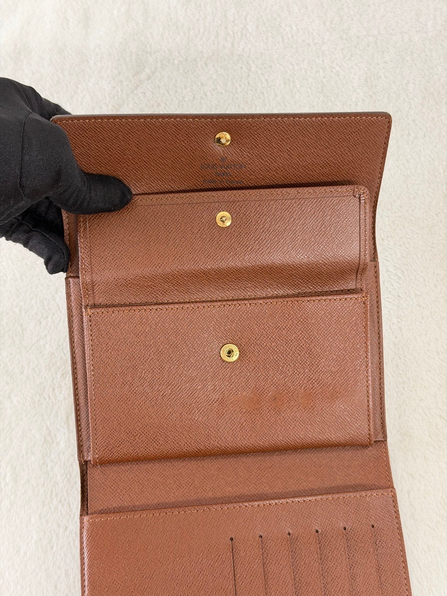 Louis Vuitton Monogram Porte Tresor Etui Papiers Wallet