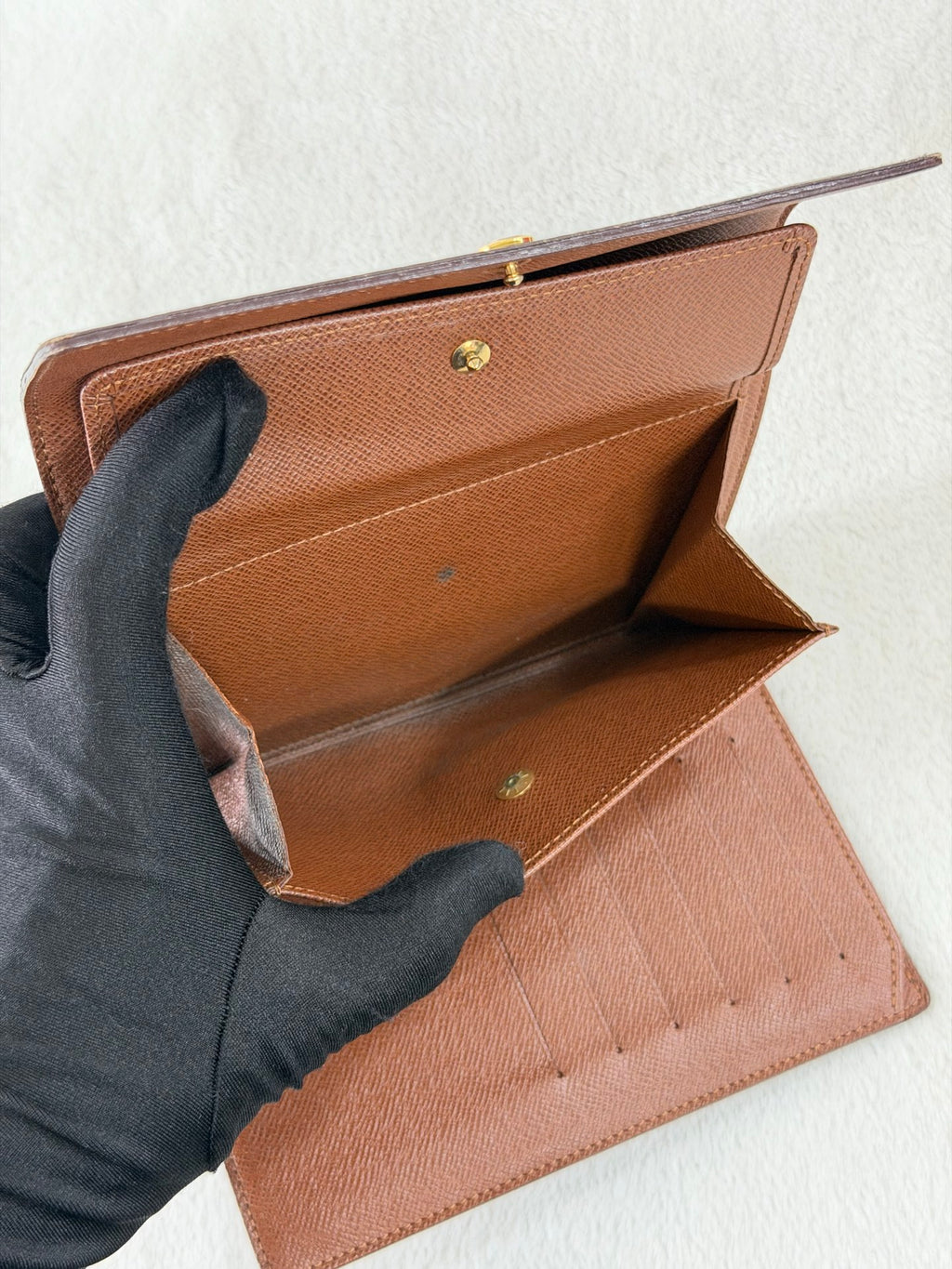Louis Vuitton Monogram Porte Tresor Etui Papiers Wallet