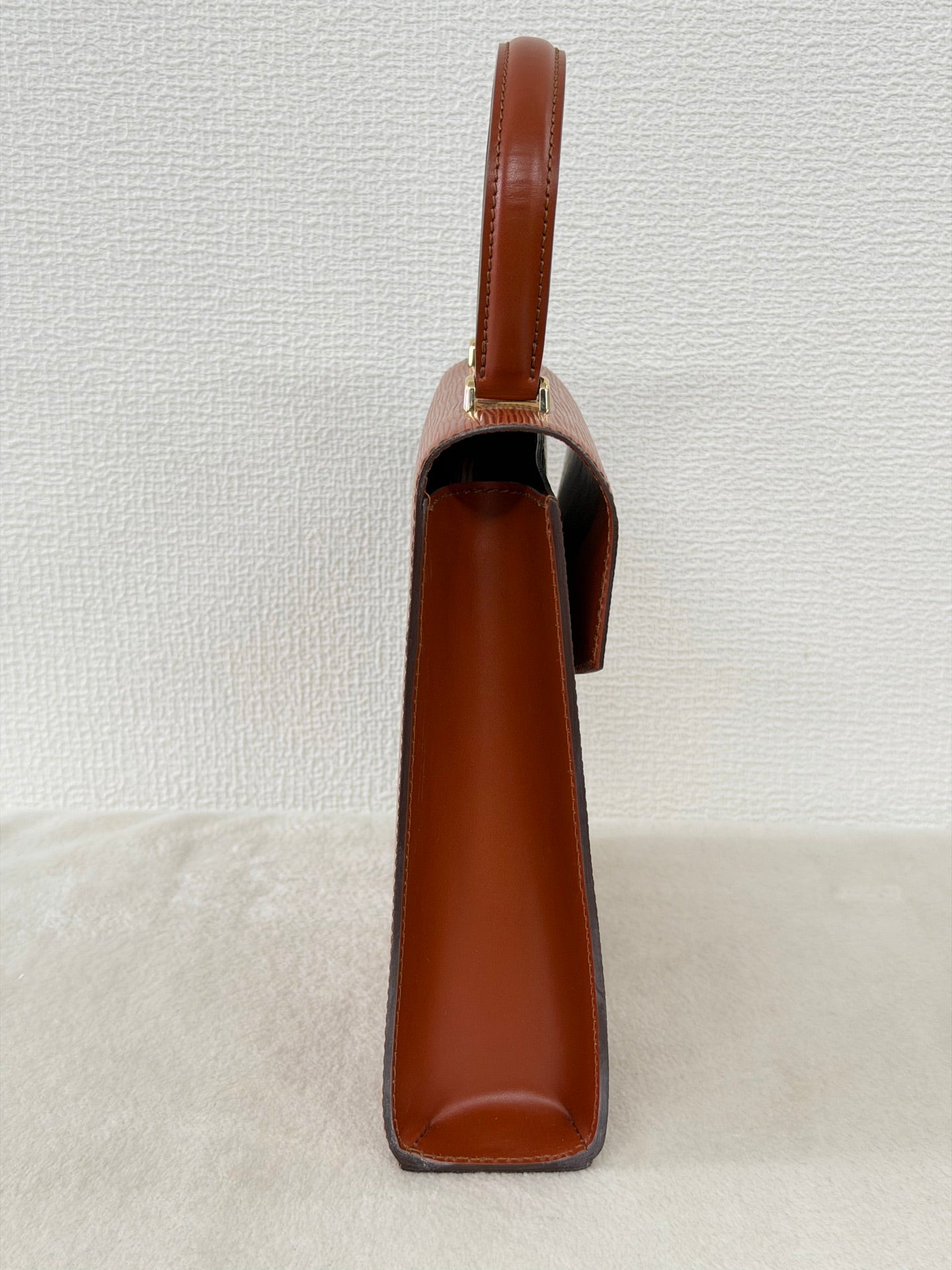 Louis Vuitton Vintage Epi Malesherbes Top Handle Bag Kenya Brown