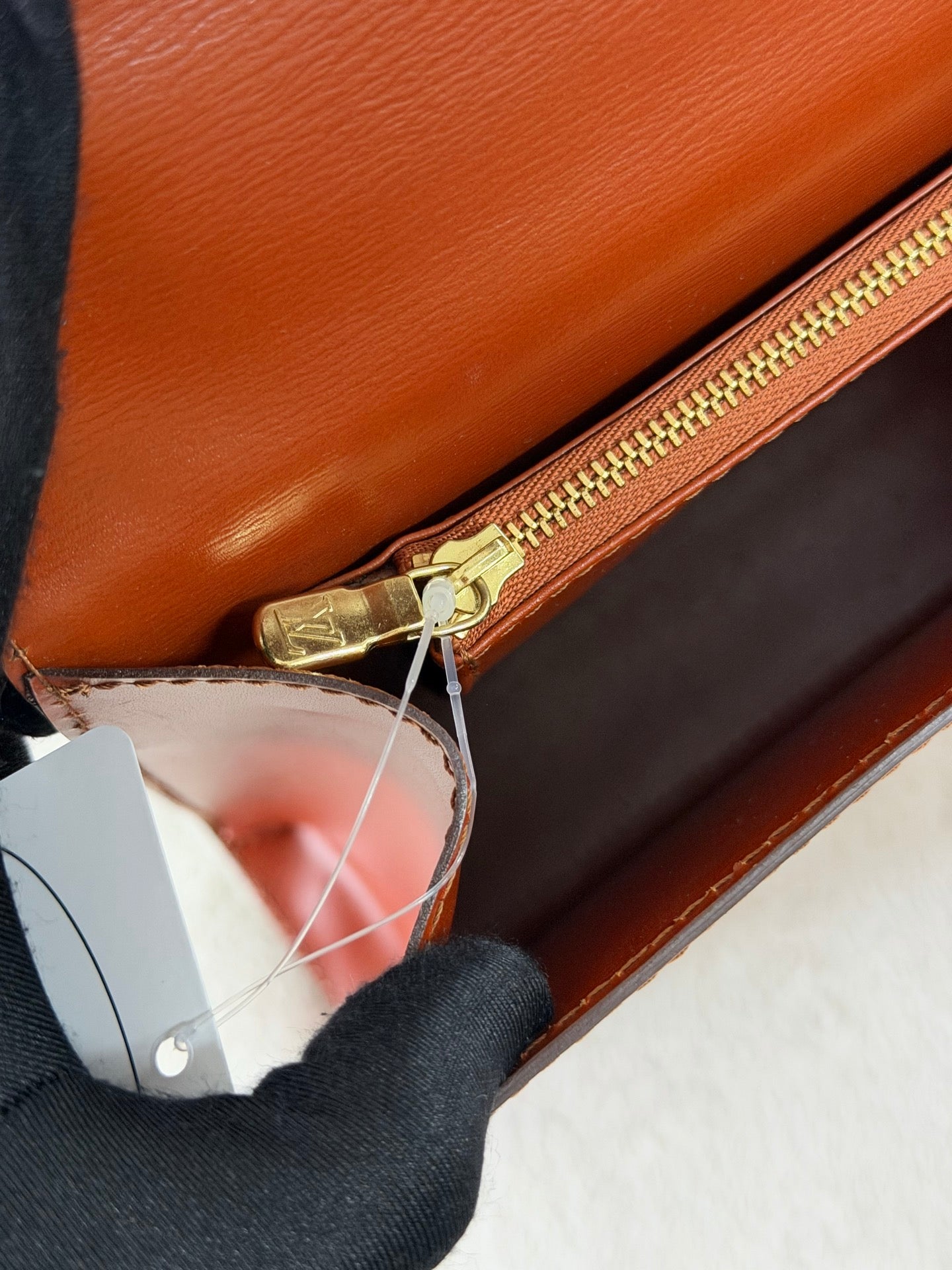Louis Vuitton Vintage Epi Malesherbes Top Handle Bag Kenya Brown