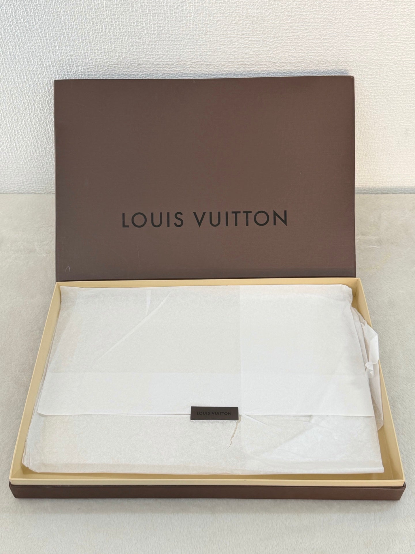 Louis Vuitton Monogram Denim Shawl Anthracite