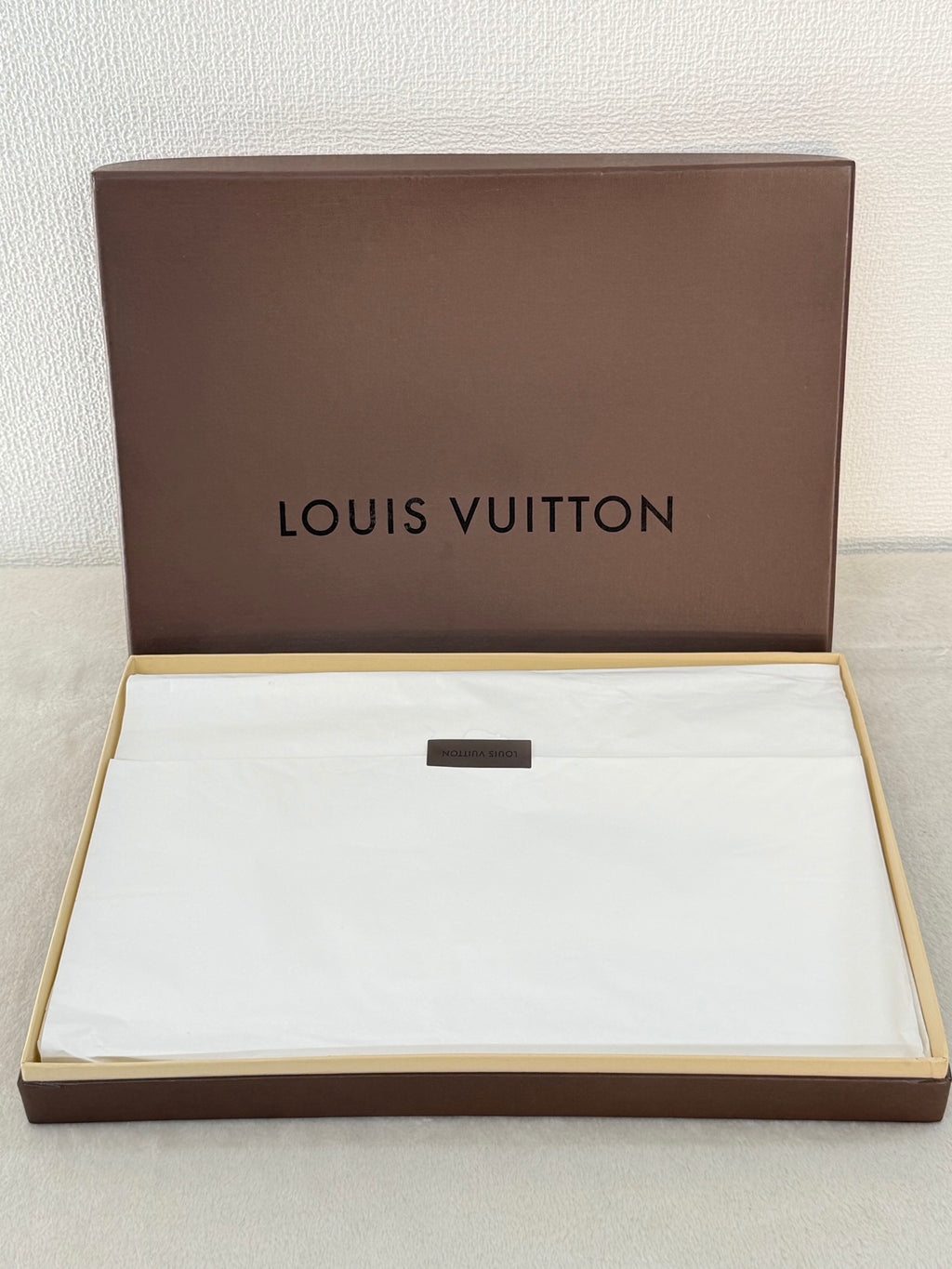 Louis Vuitton Monogram Denim Shawl Navy Blue