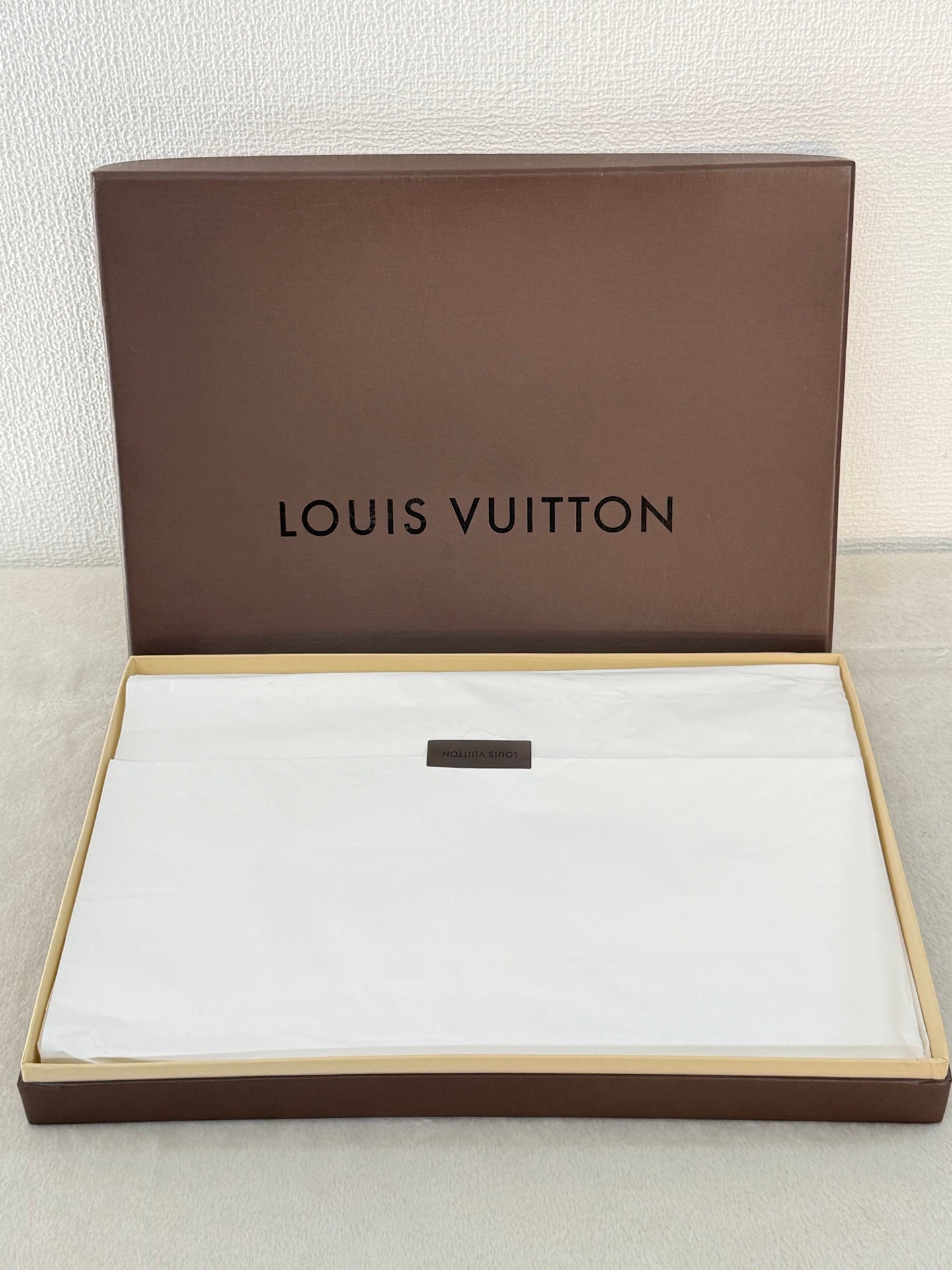 Louis Vuitton Monogram Denim Shawl Navy Blue