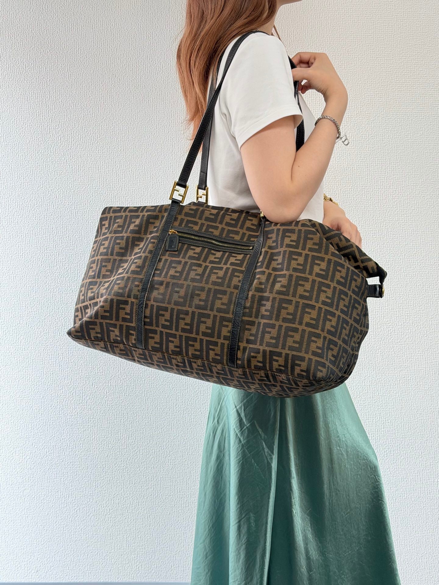 FENDI Zucca Travel Bag