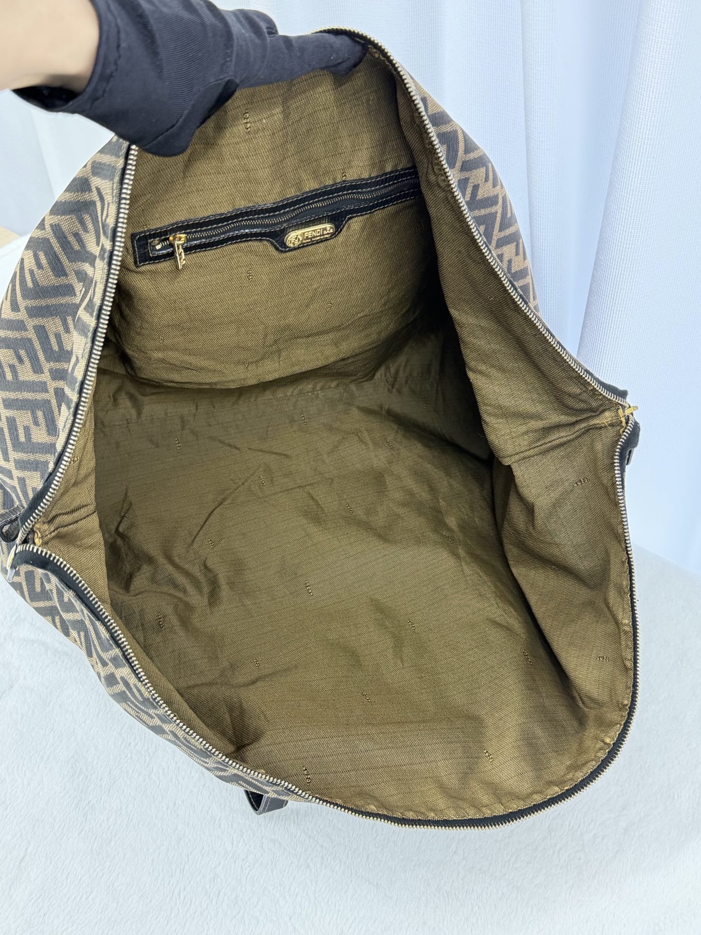 FENDI Zucca Travel Bag