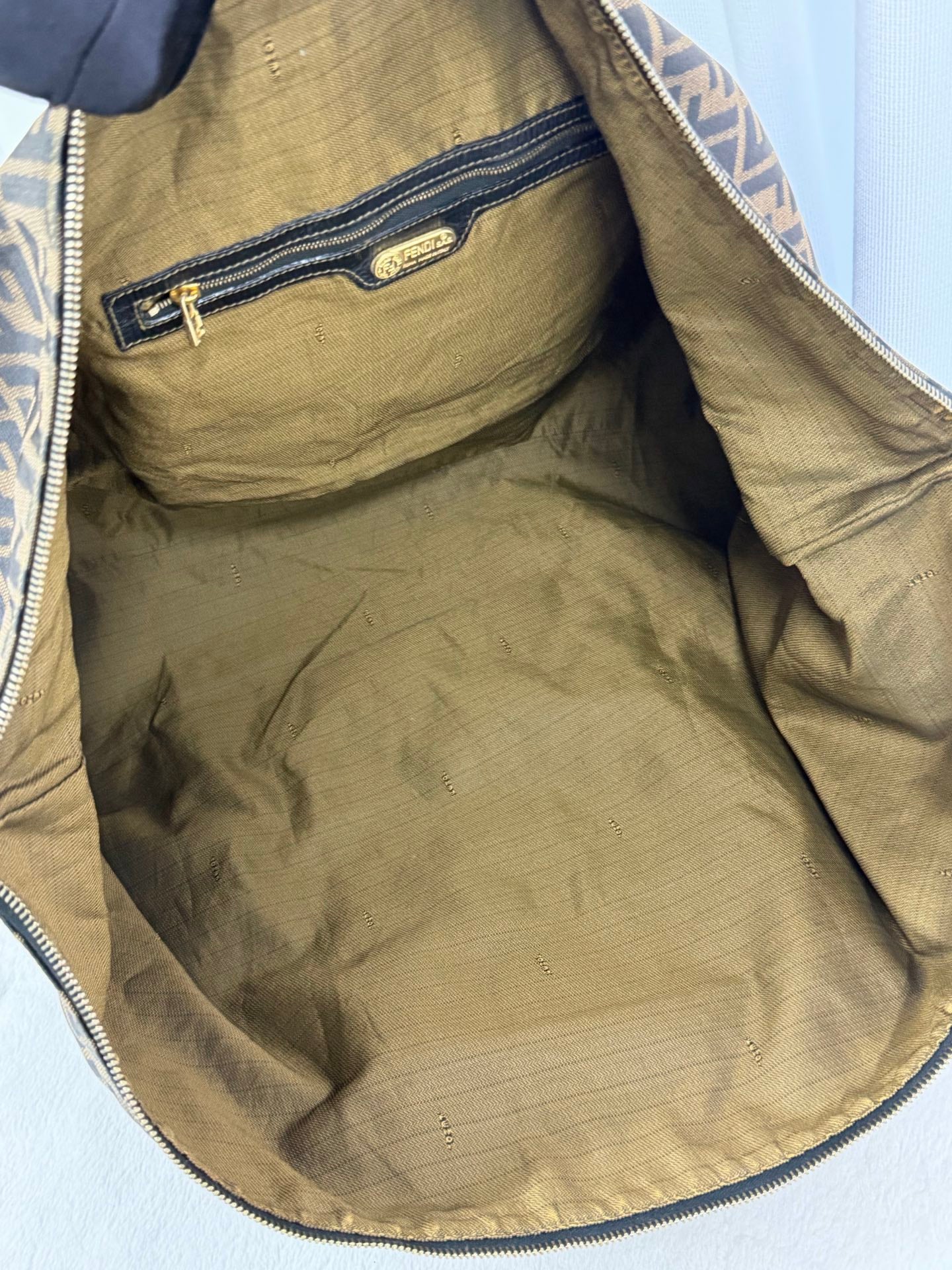 FENDI Zucca Travel Bag