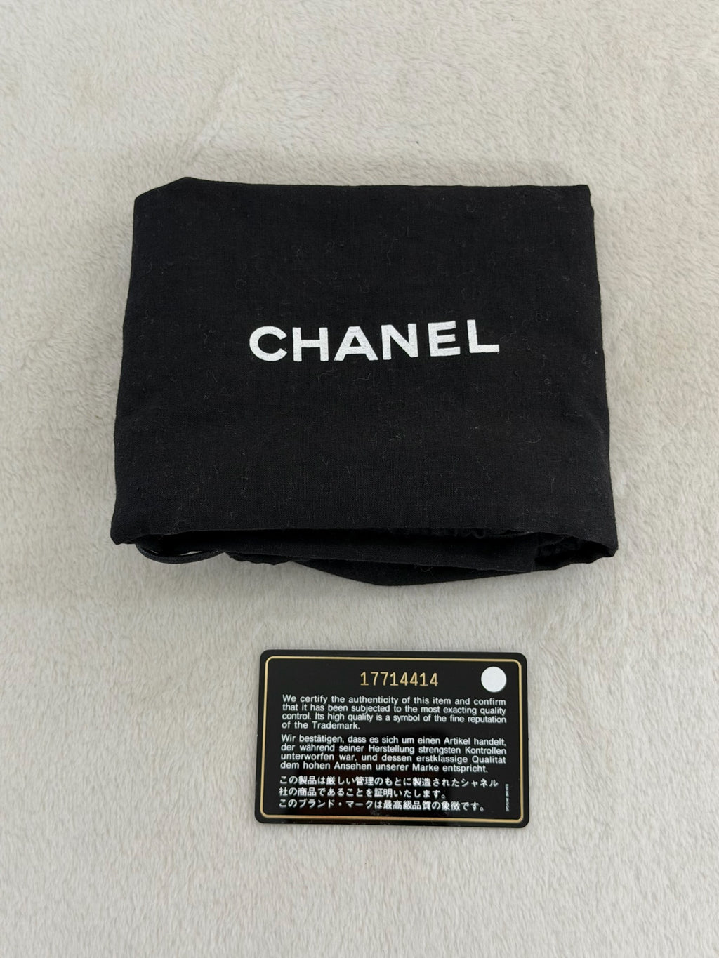 Chanel Medium Boy Bag with Top Embossed Logo Gold Hardware