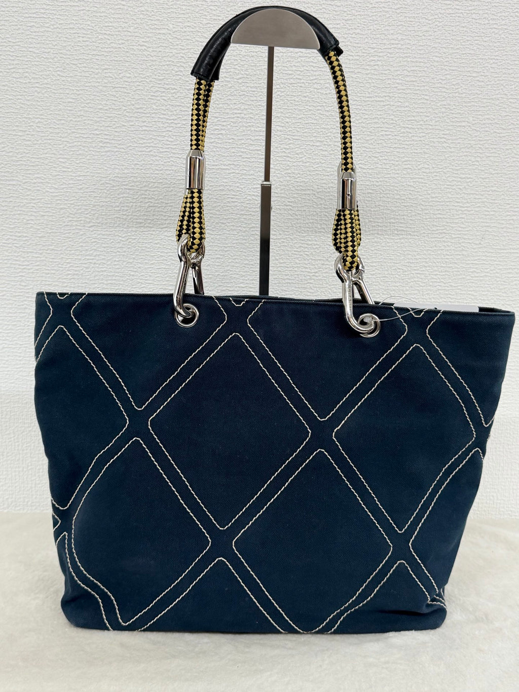 Chanel 2004 Cruise Line Monogram No. 5 Shoulder Tote with Charm