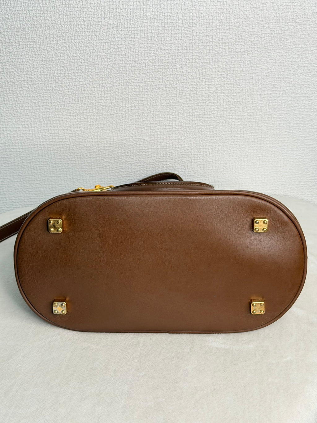 Loewe Anagram Leather Bugatti Handbag