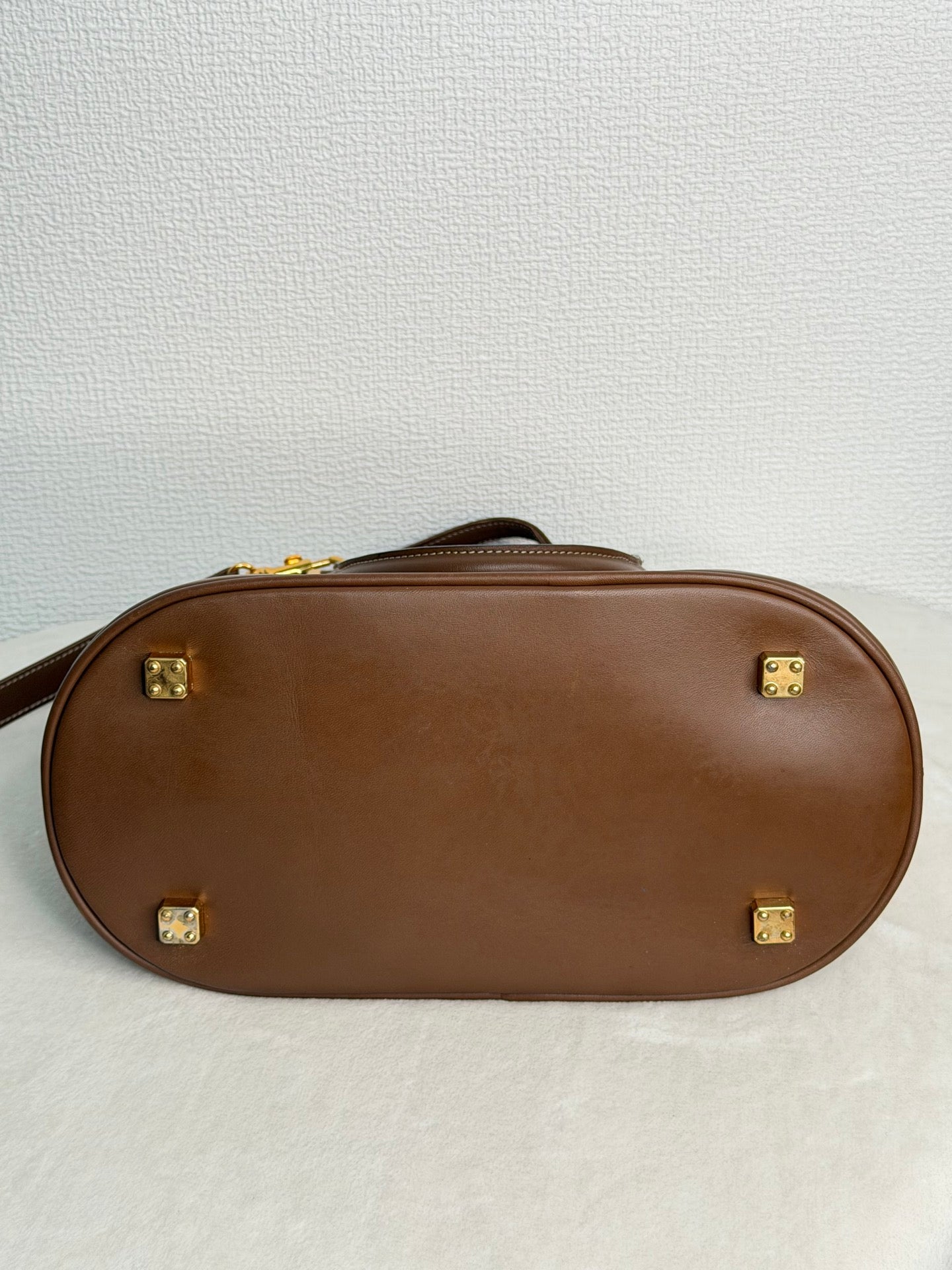 Loewe Anagram Leather Bugatti Handbag