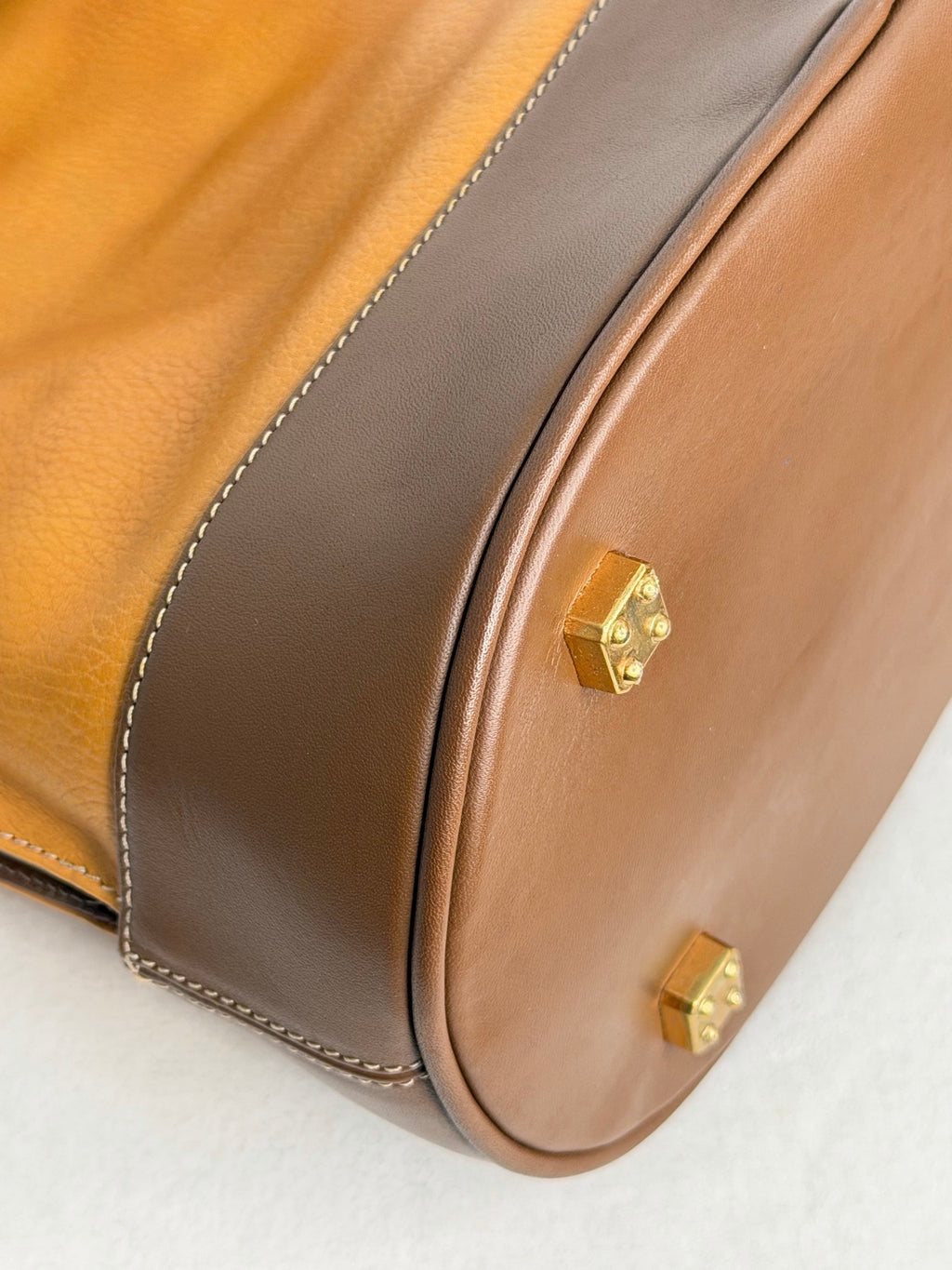 Loewe Anagram Leather Bugatti Handbag