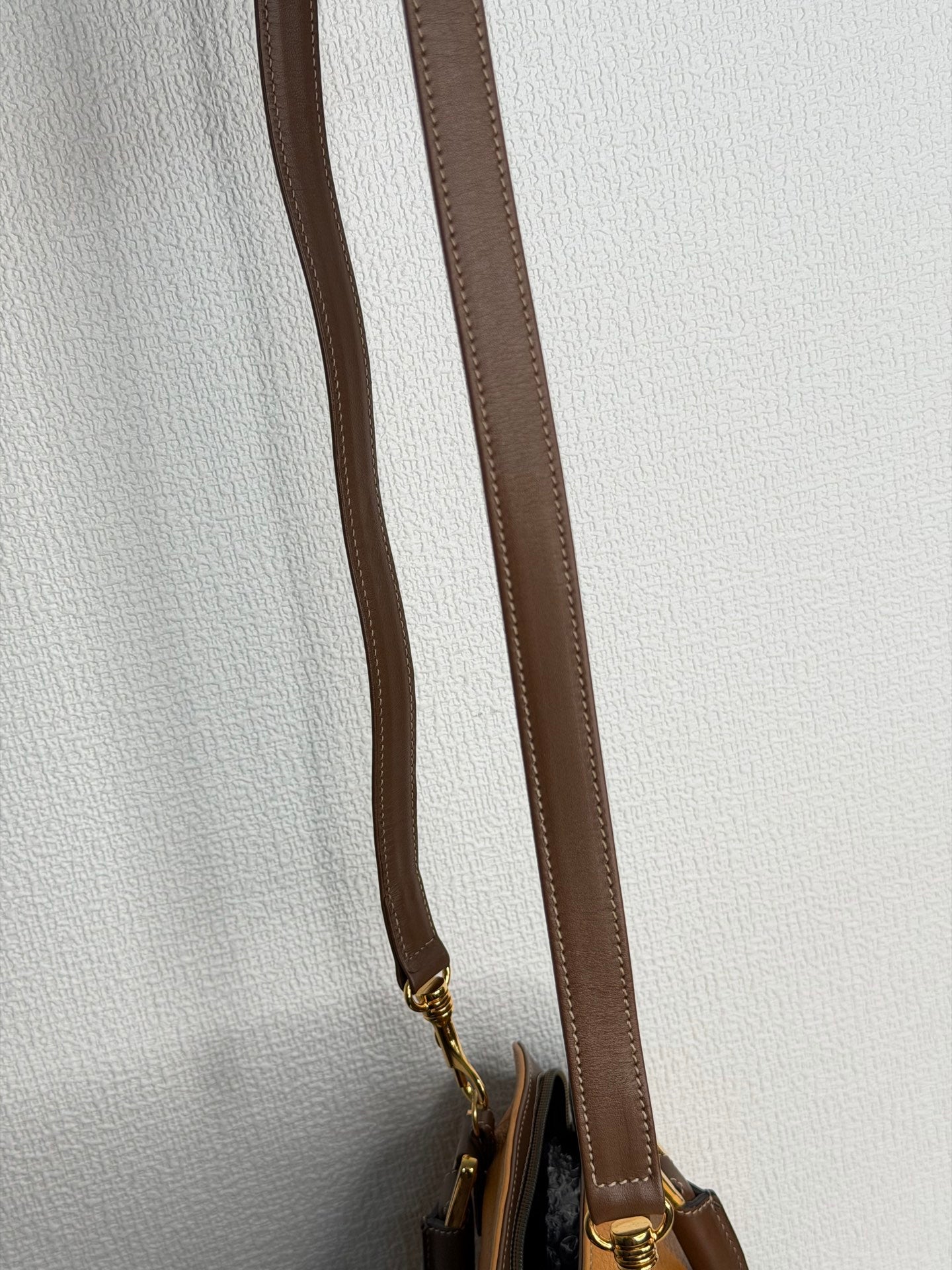 Loewe Anagram Leather Bugatti Handbag