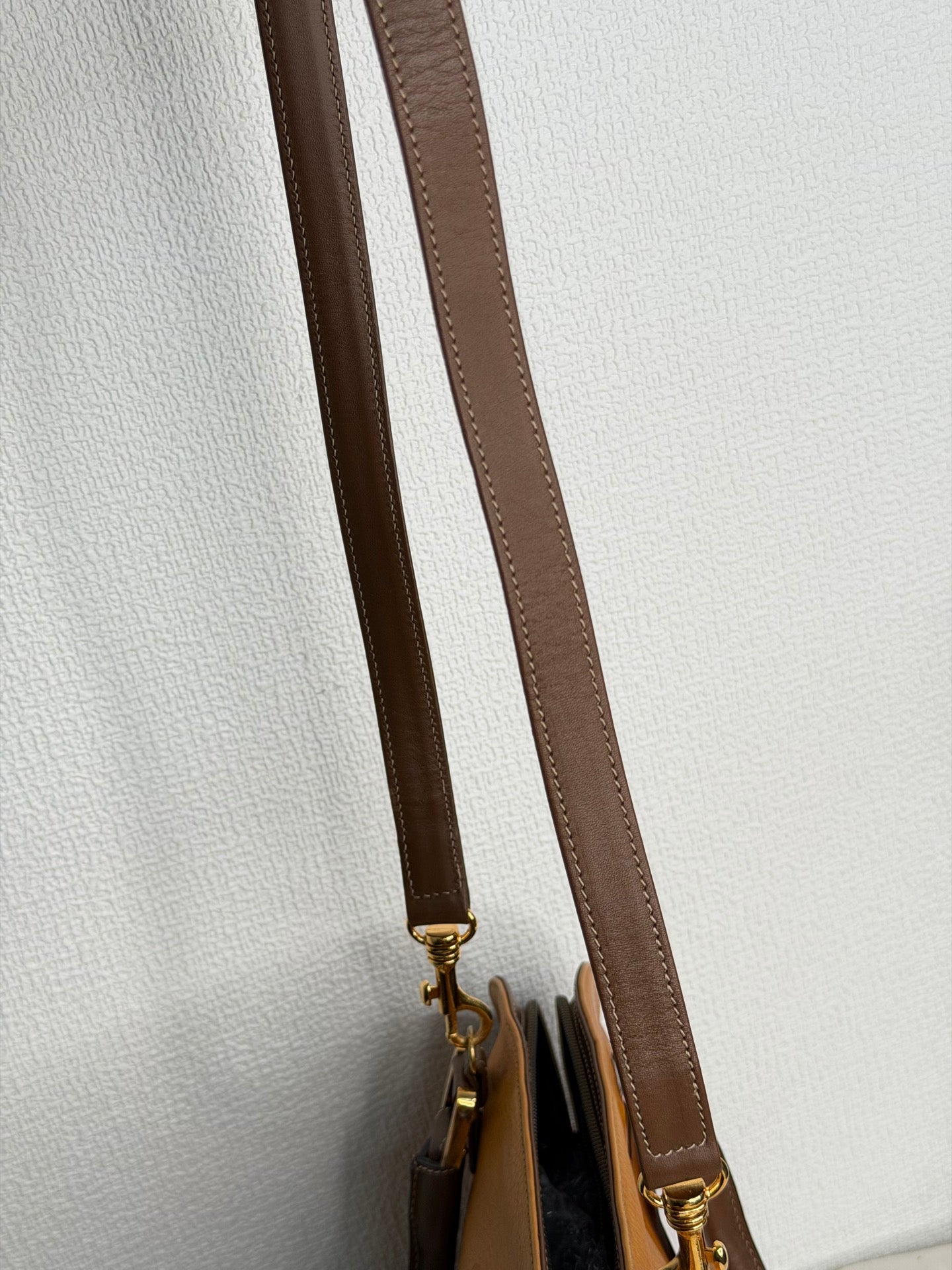 Loewe Anagram Leather Bugatti Handbag