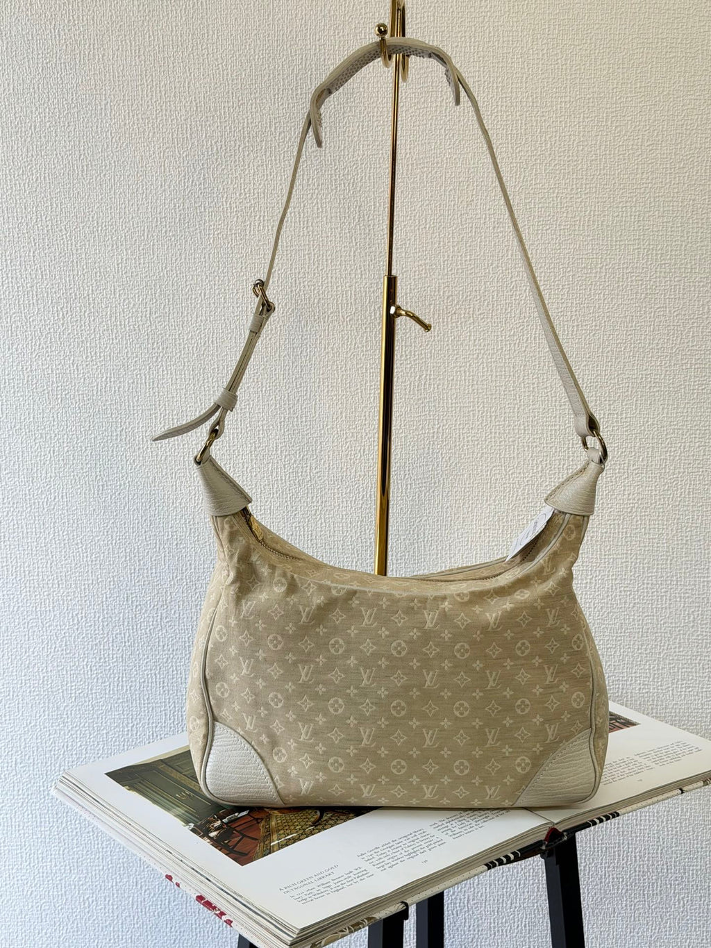 Louis Vuitton Dune Monogram Mini Lin Boulogne Bag