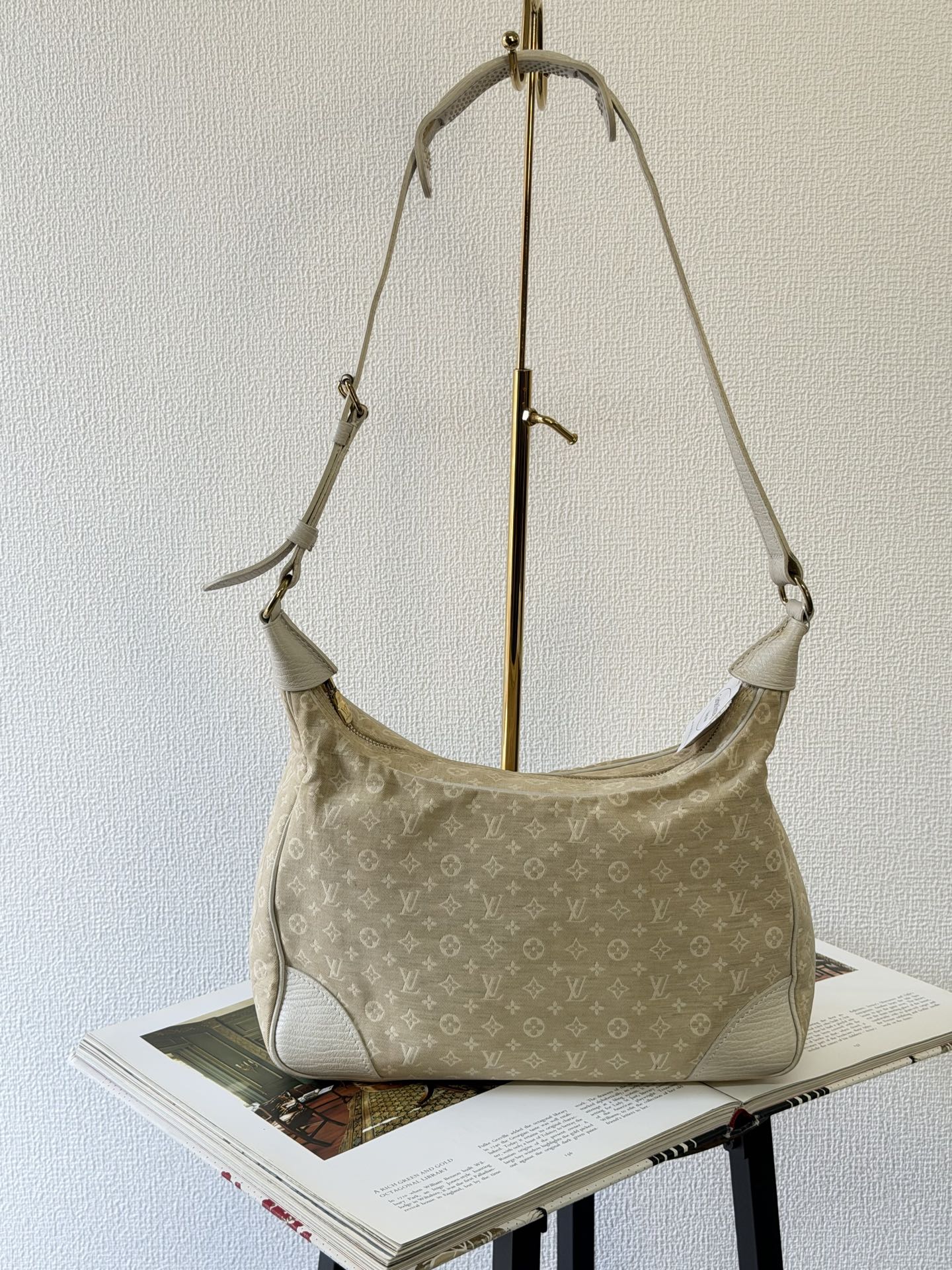 Louis Vuitton Dune Monogram Mini Lin Boulogne Bag
