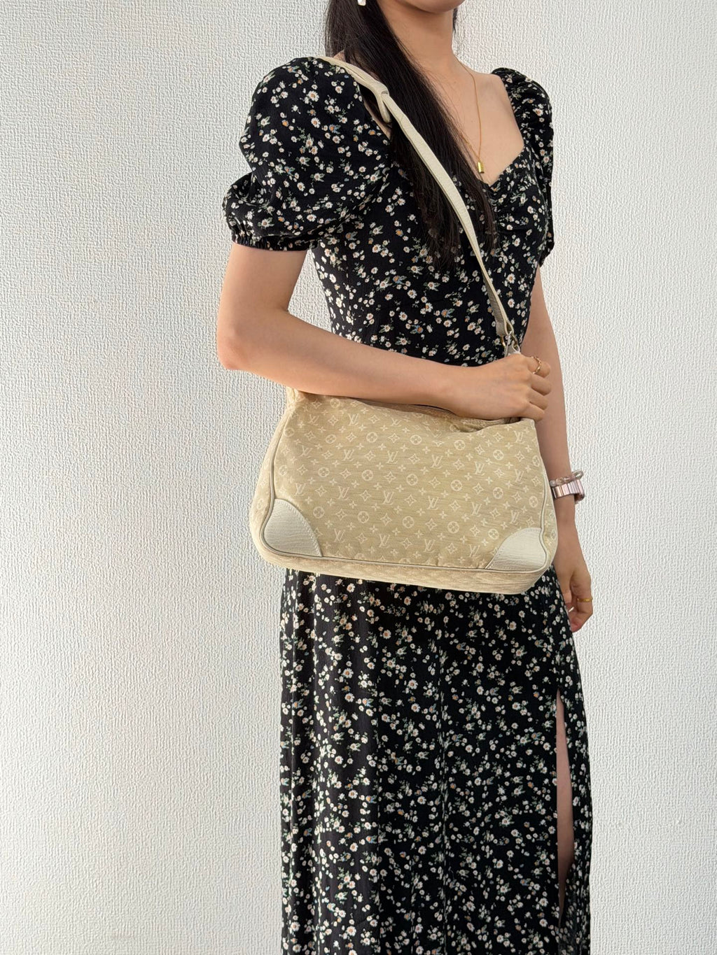 Louis Vuitton Dune Monogram Mini Lin Boulogne Bag