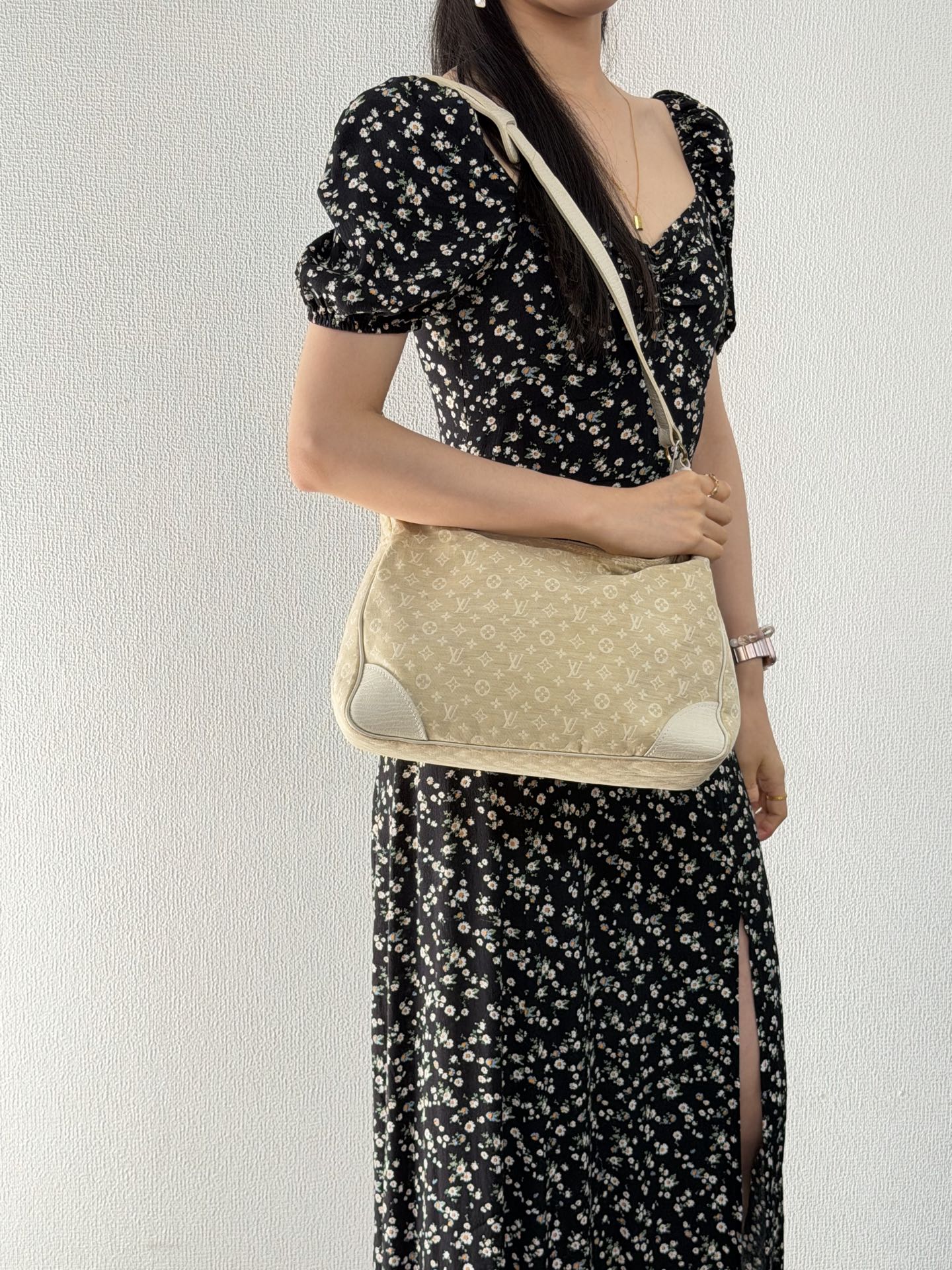 Louis Vuitton Dune Monogram Mini Lin Boulogne Bag