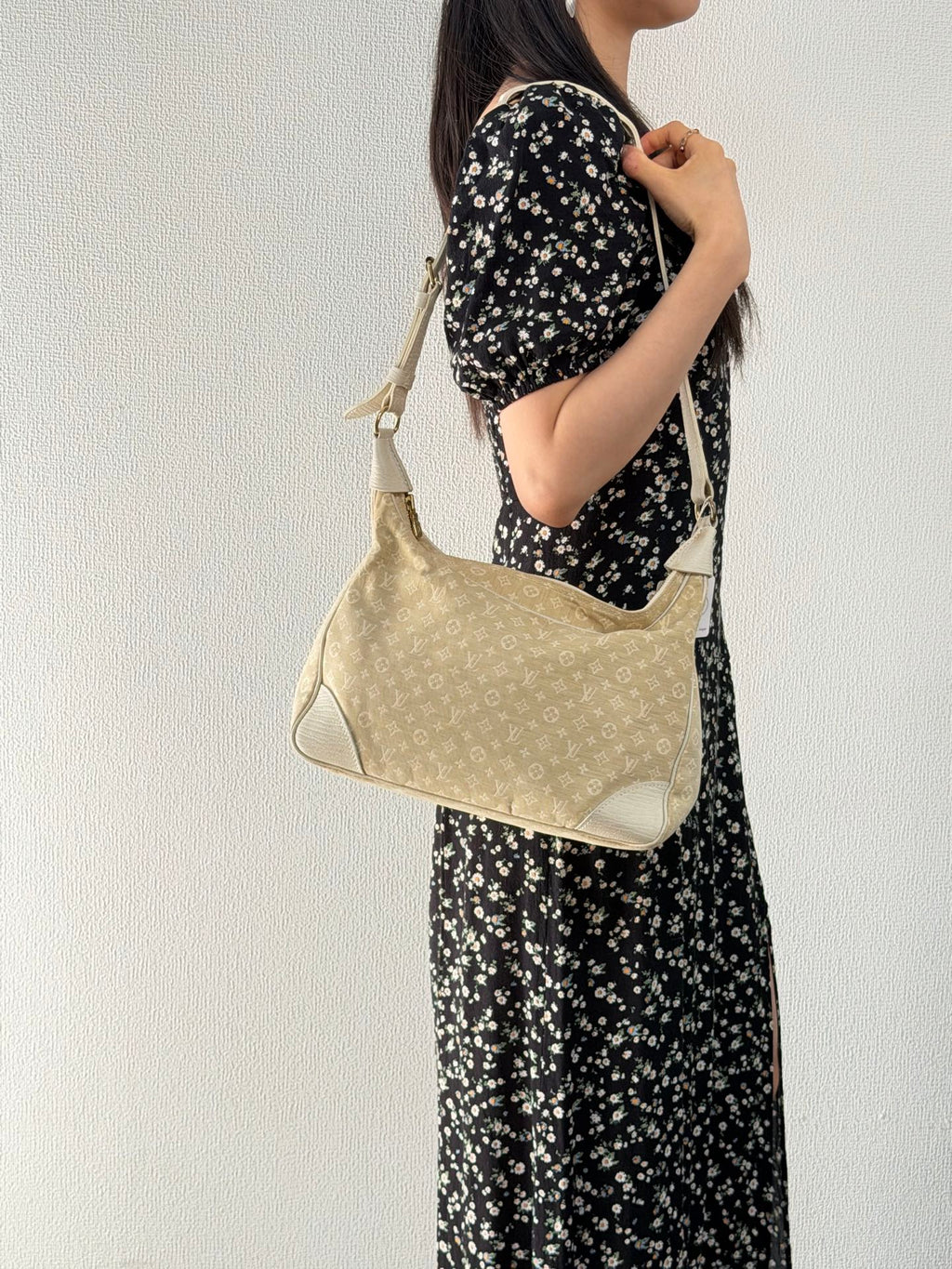 Louis Vuitton Dune Monogram Mini Lin Boulogne Bag