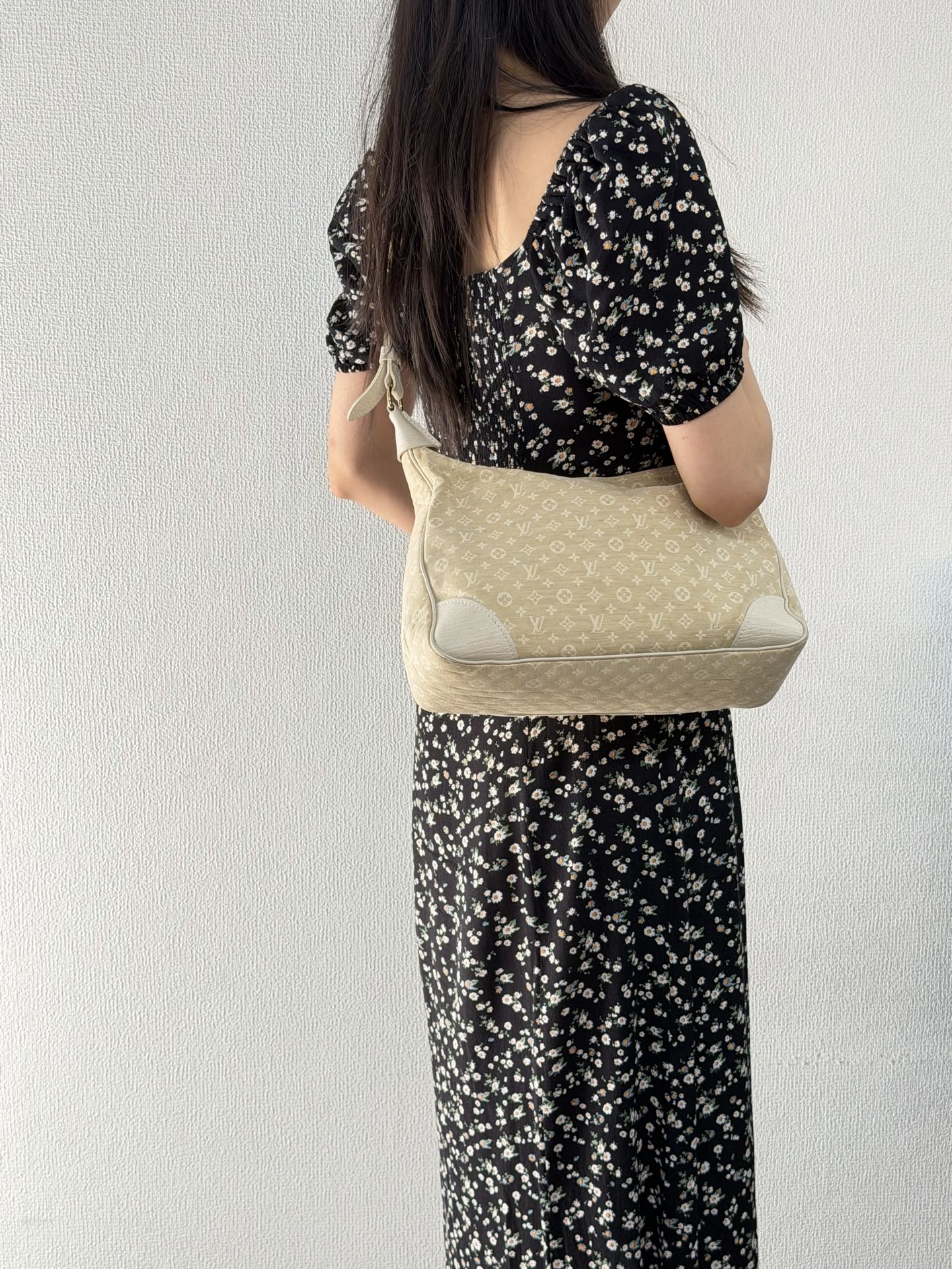 Louis Vuitton Dune Monogram Mini Lin Boulogne Bag