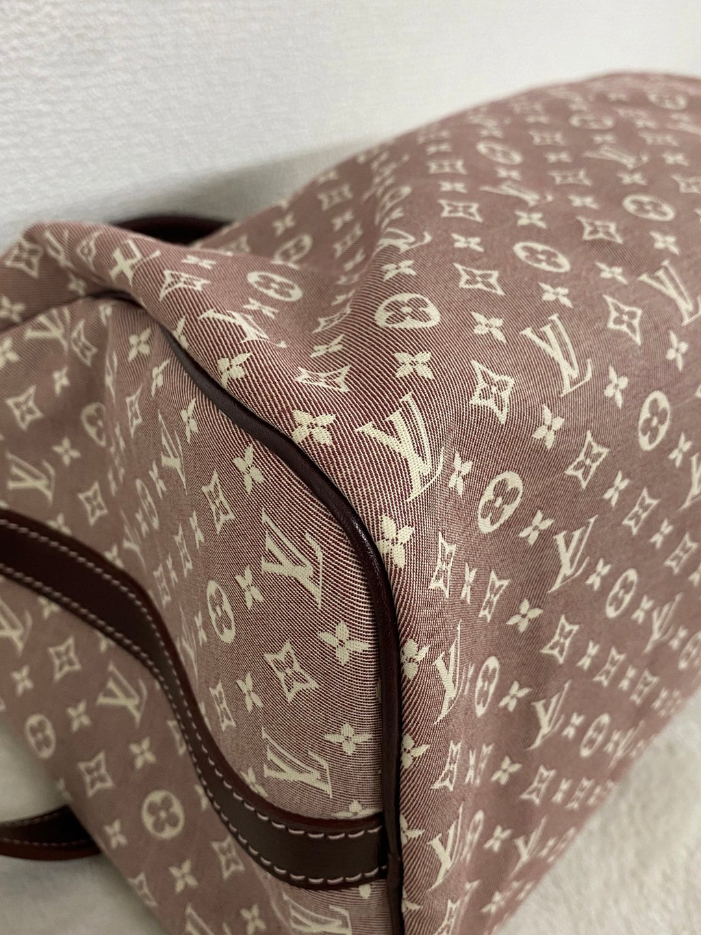 Louis Vuitton Vintage Monogram Mini Lin Speedy 30 Ebene