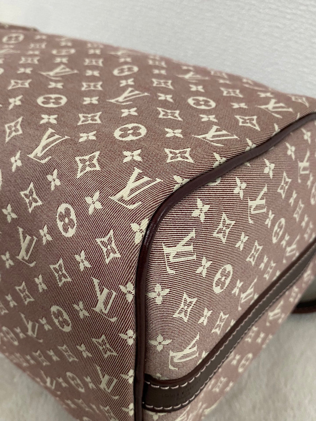 Louis Vuitton Vintage Monogram Mini Lin Speedy 30 Ebene