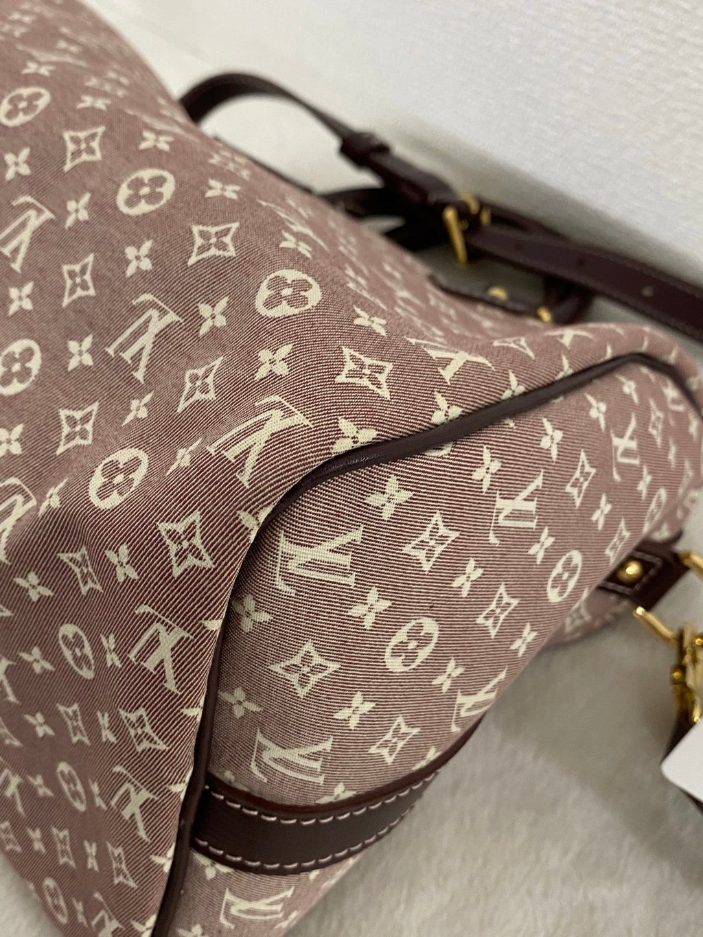 Louis Vuitton Vintage Monogram Mini Lin Speedy 30 Ebene