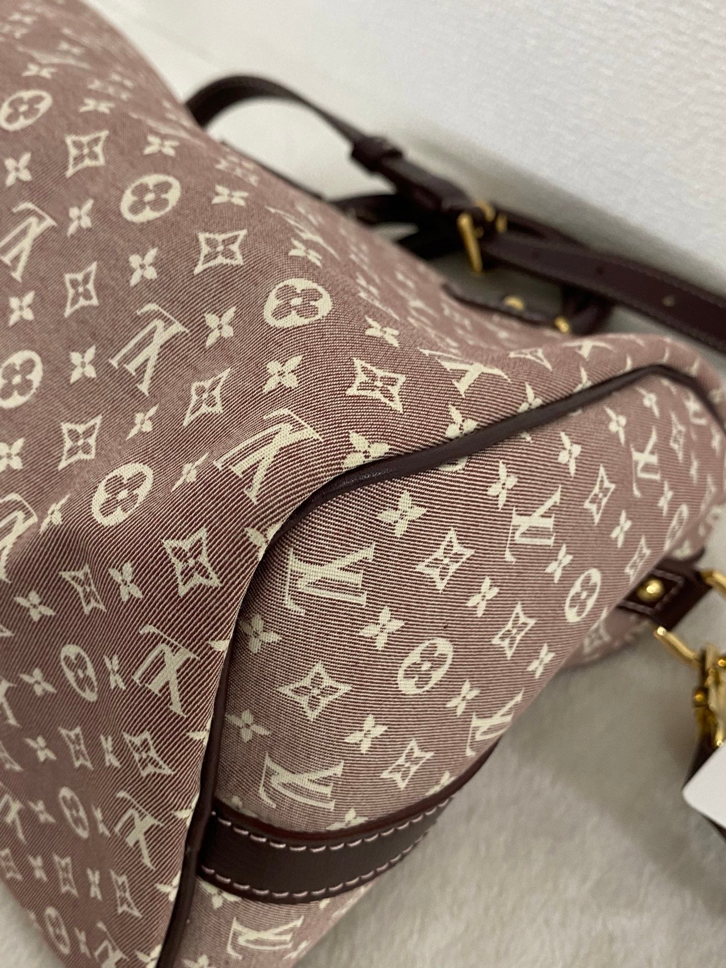 Louis Vuitton Vintage Monogram Mini Lin Speedy 30 Ebene