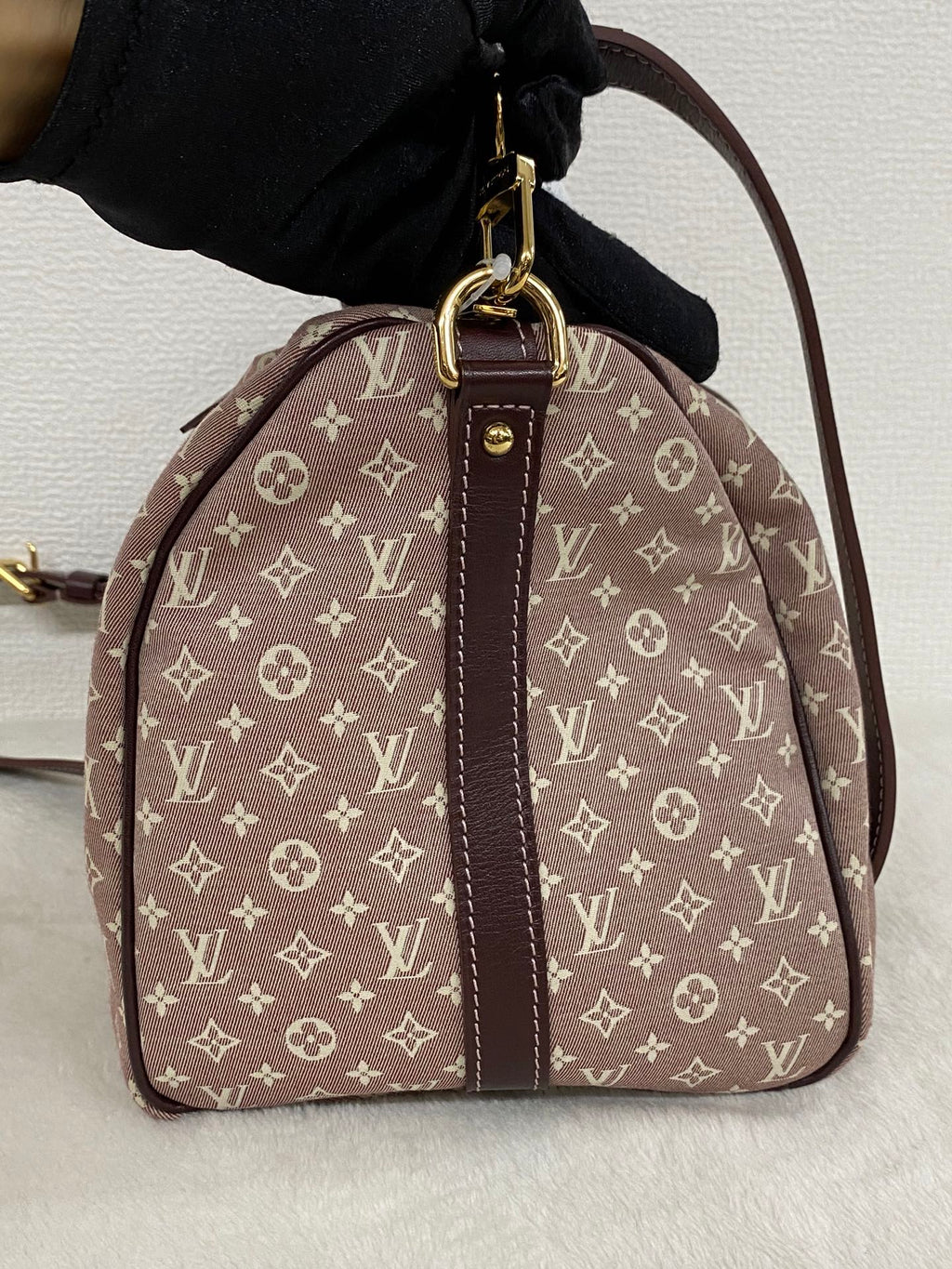 Louis Vuitton Vintage Monogram Mini Lin Speedy 30 Ebene