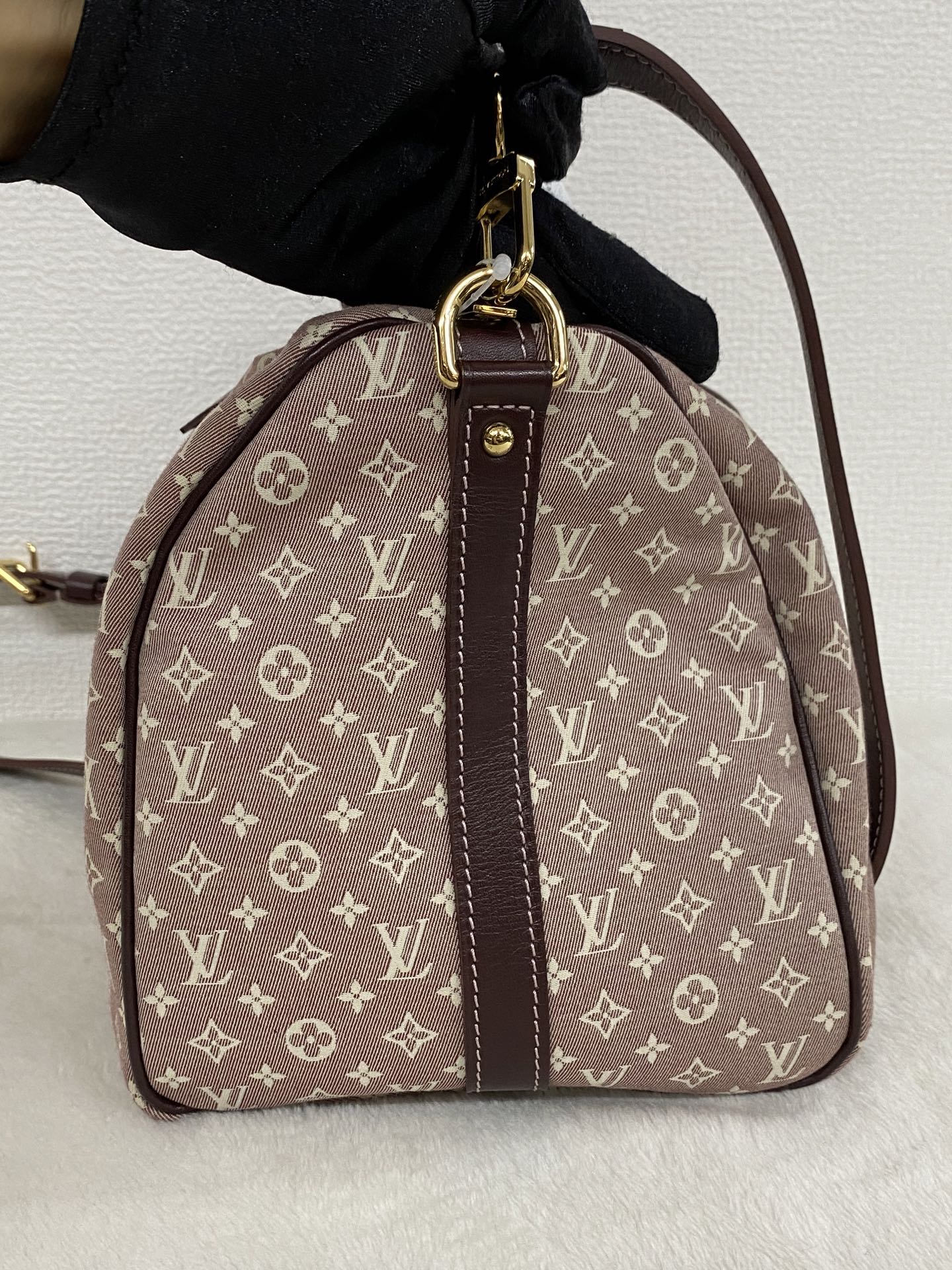 Louis Vuitton Vintage Monogram Mini Lin Speedy 30 Ebene