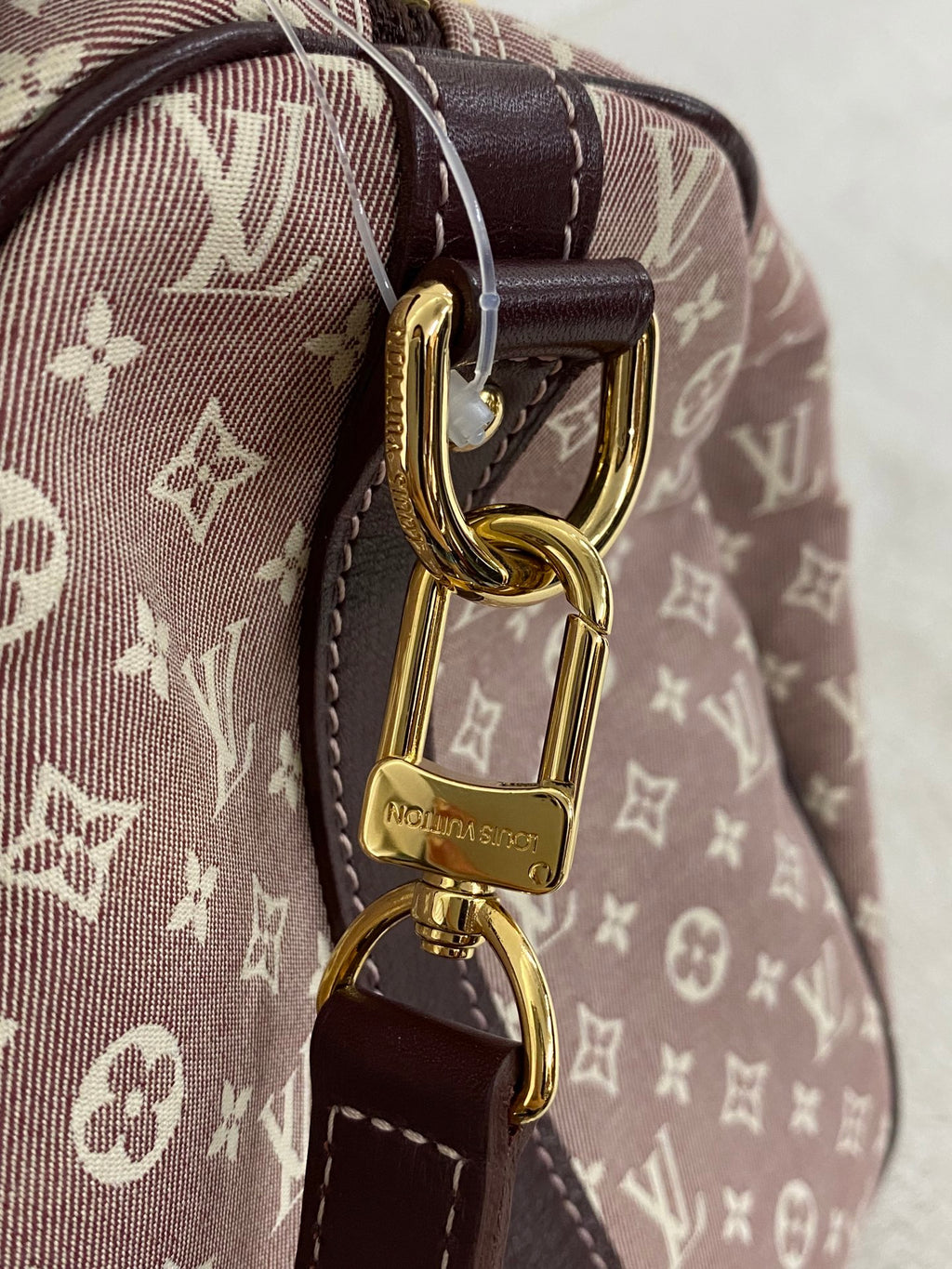 Louis Vuitton Vintage Monogram Mini Lin Speedy 30 Ebene