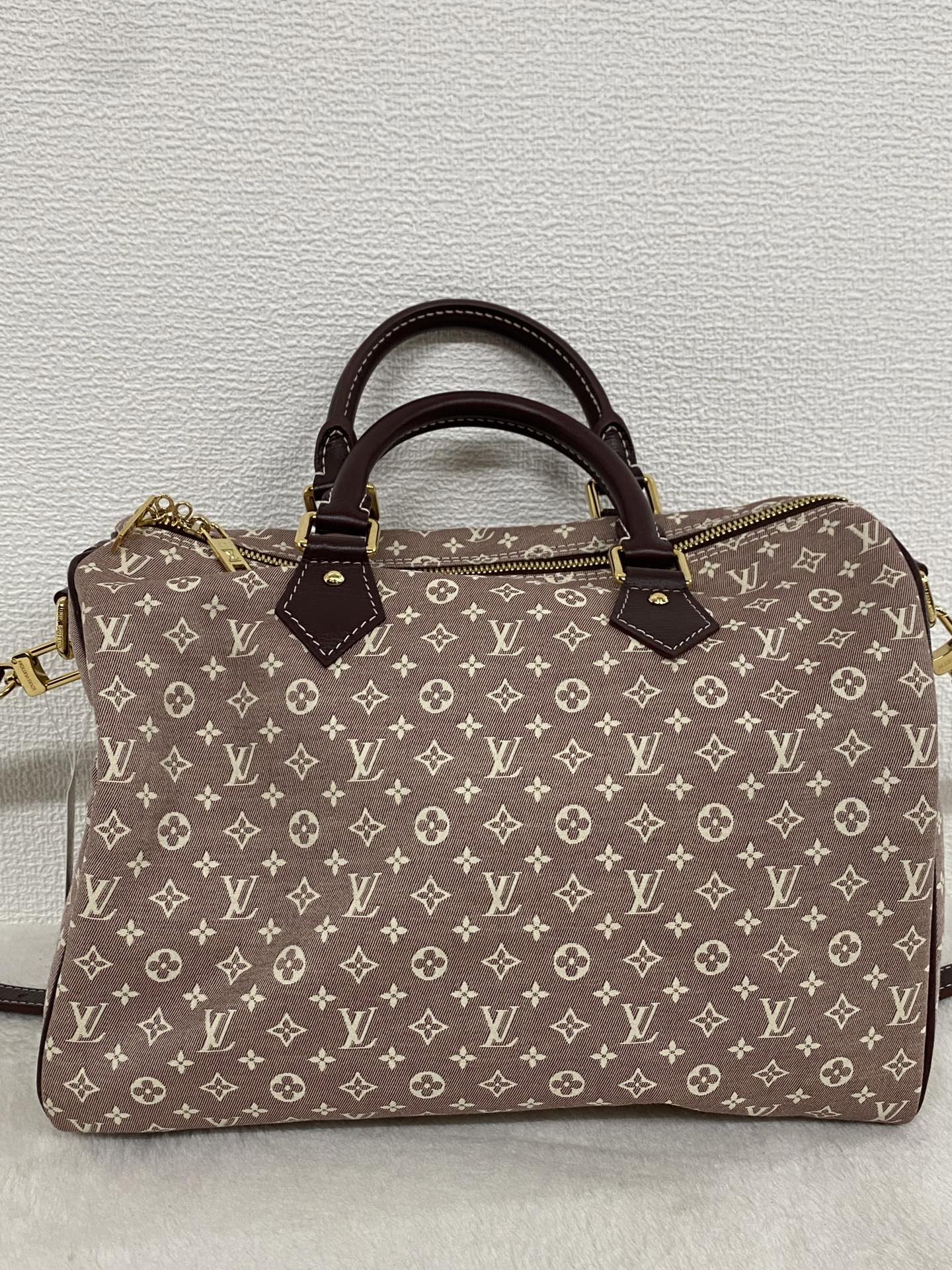 Louis Vuitton Vintage Monogram Mini Lin Speedy 30 Ebene