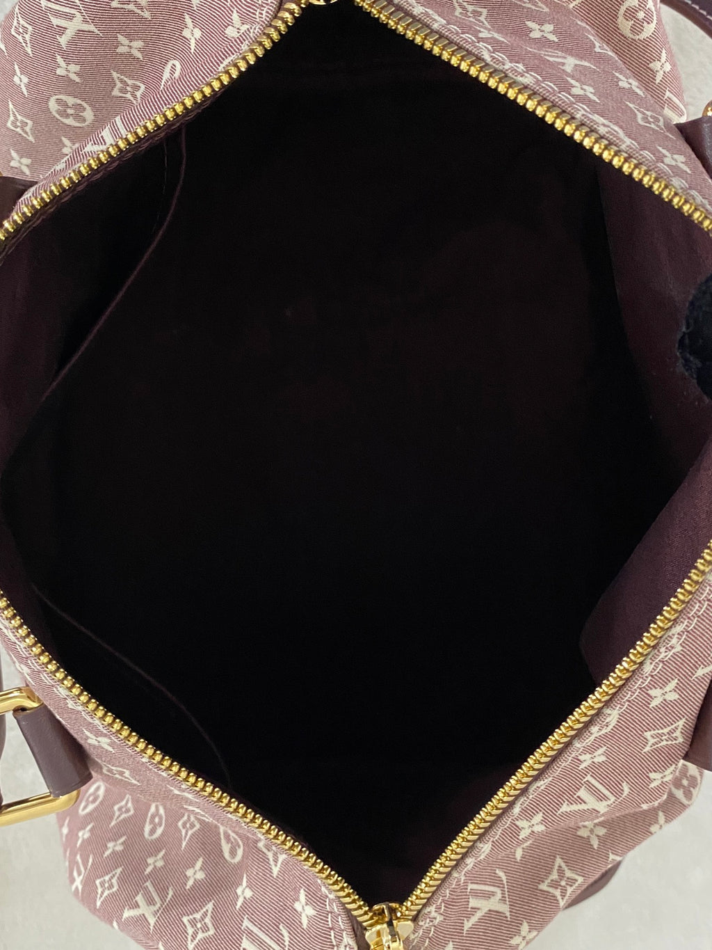 Louis Vuitton Vintage Monogram Mini Lin Speedy 30 Ebene