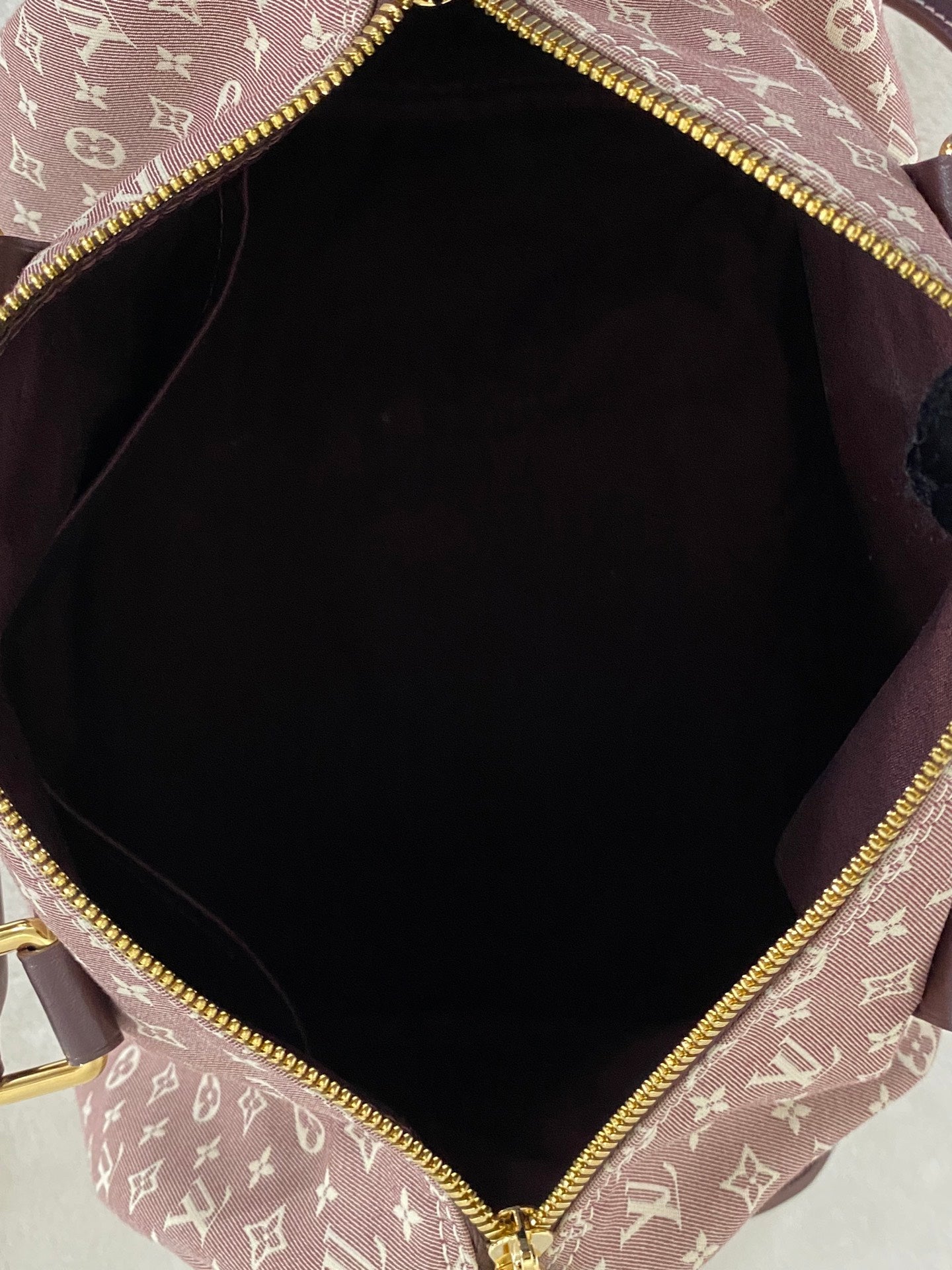 Louis Vuitton Vintage Monogram Mini Lin Speedy 30 Ebene