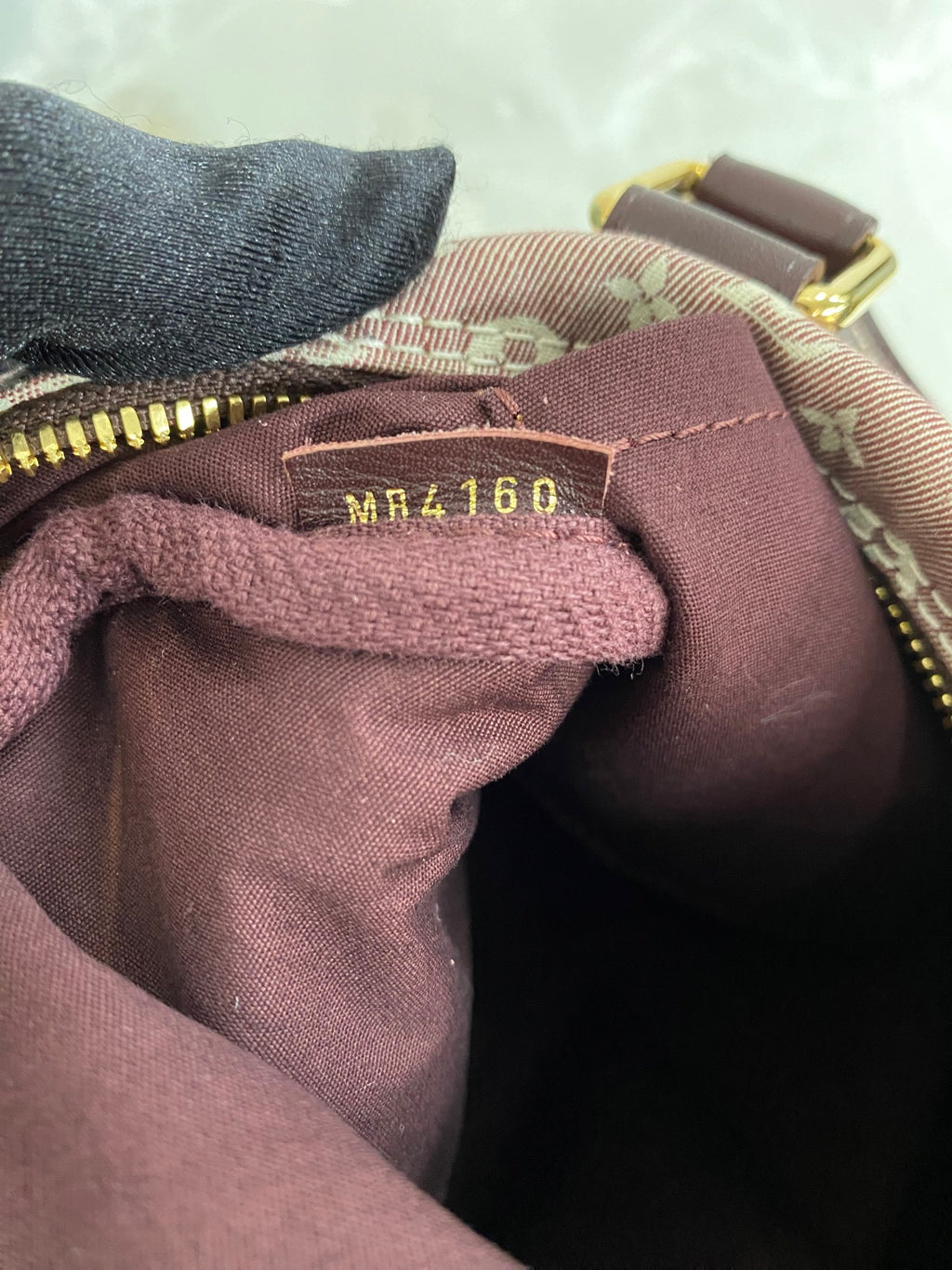 Louis Vuitton Vintage Monogram Mini Lin Speedy 30 Ebene
