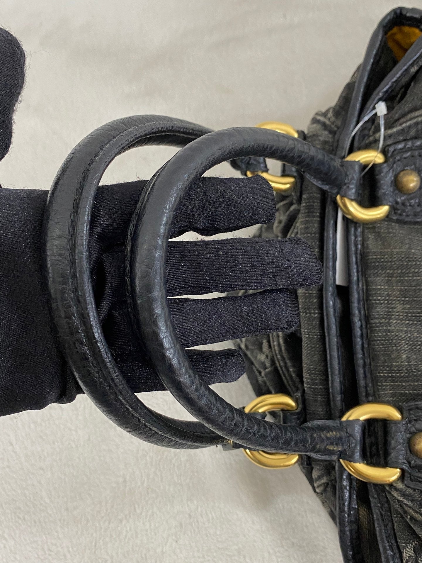 Louis Vuitton Neo Cabby MM Monogram Denim Noir