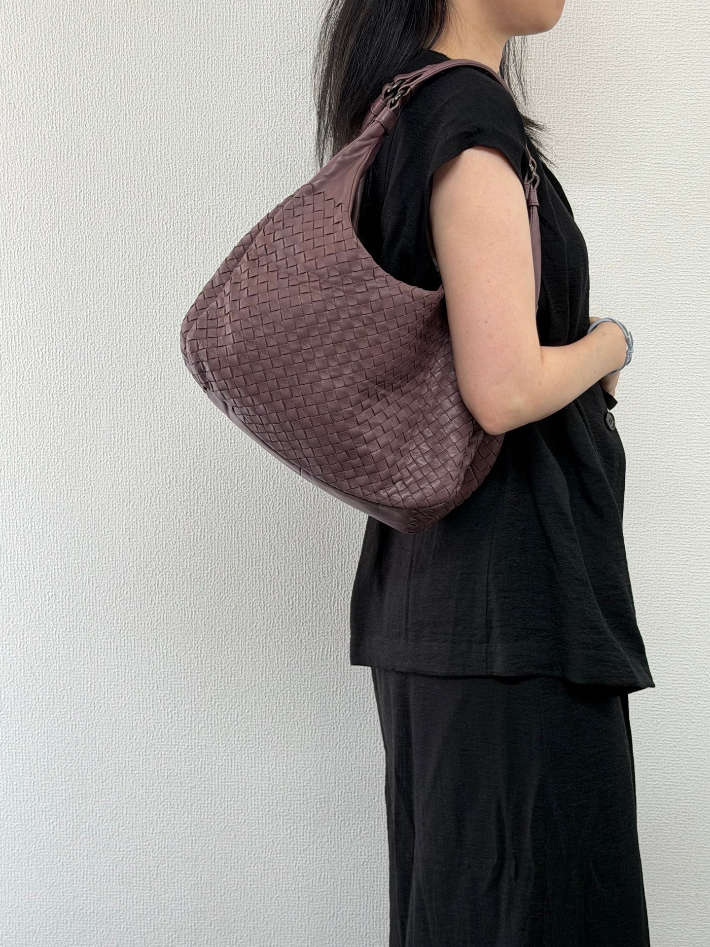 Bottega Veneta Intrecciato Nappa Campana Bag