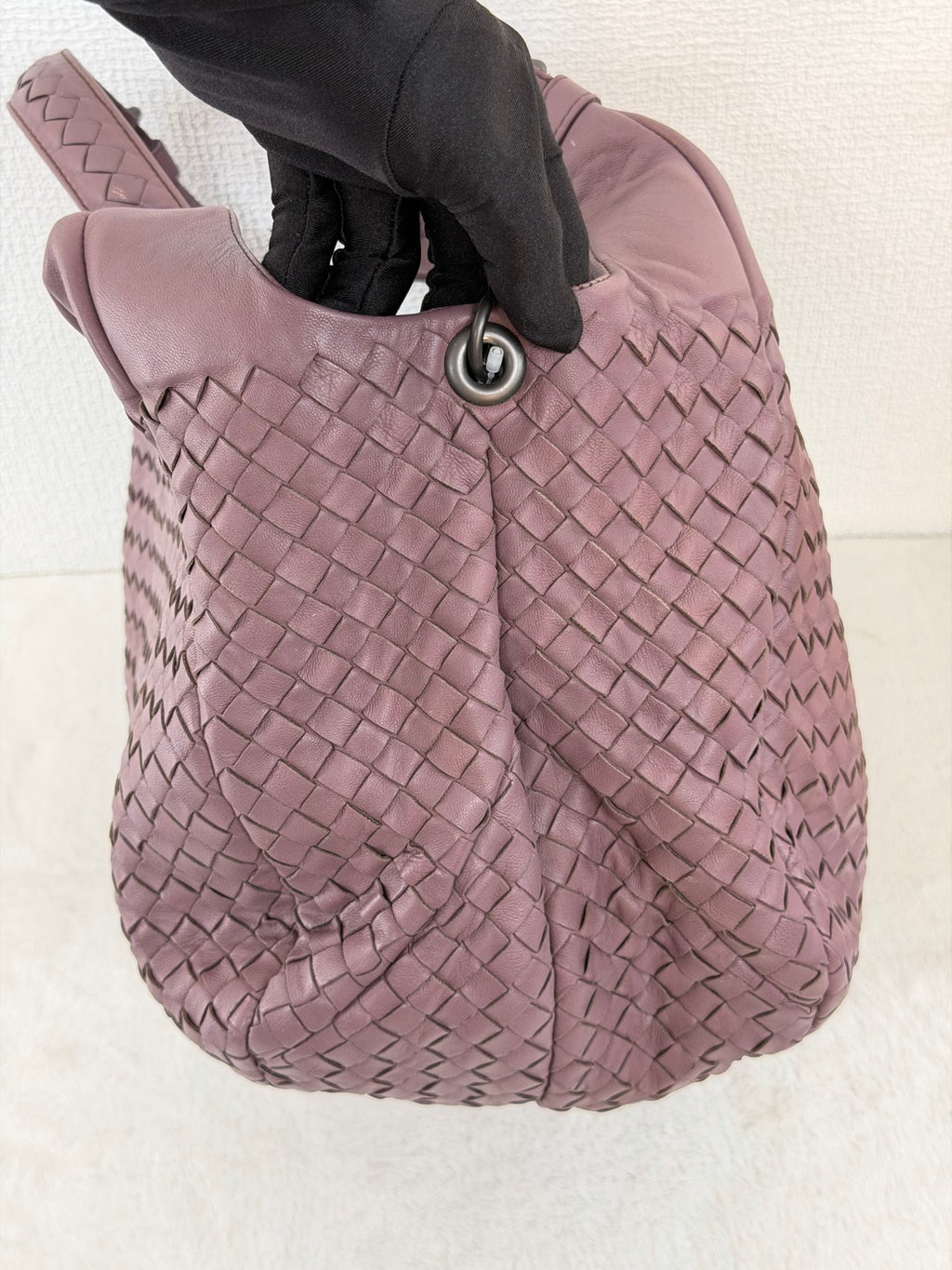 Bottega Veneta Intrecciato Nappa Campana Bag