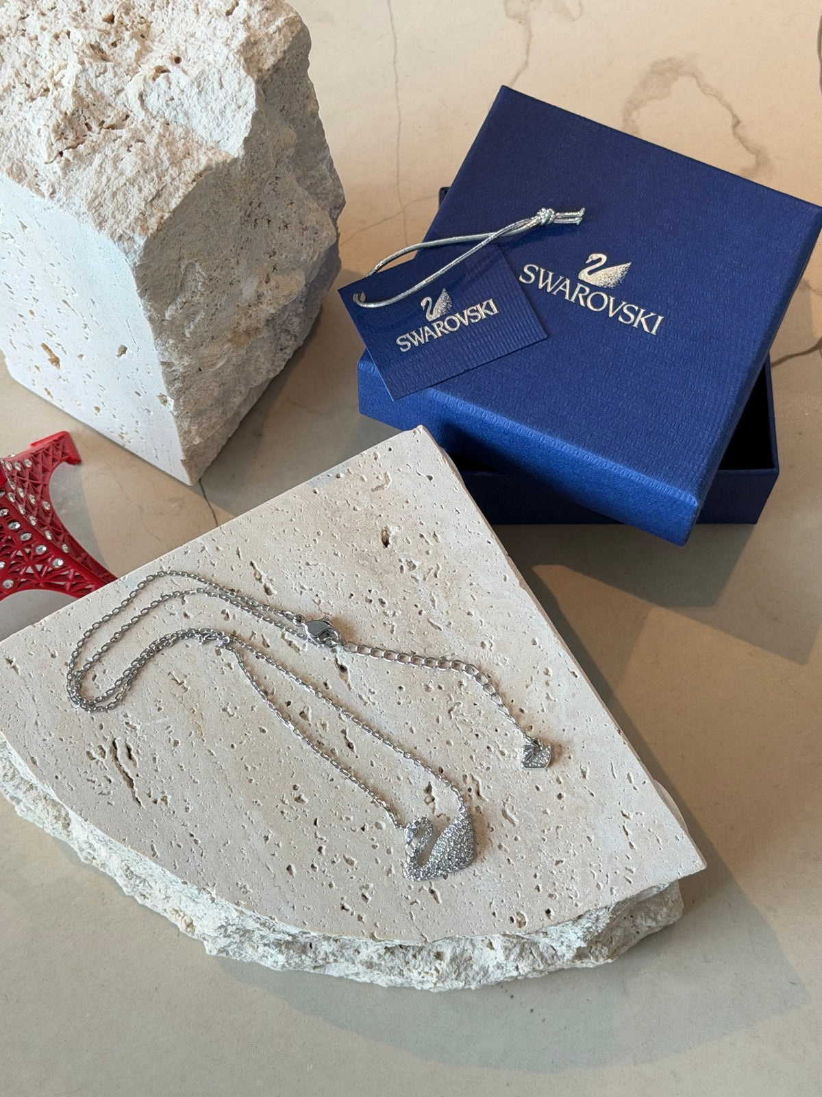Swarovski Iconic Swan Pendant Necklace