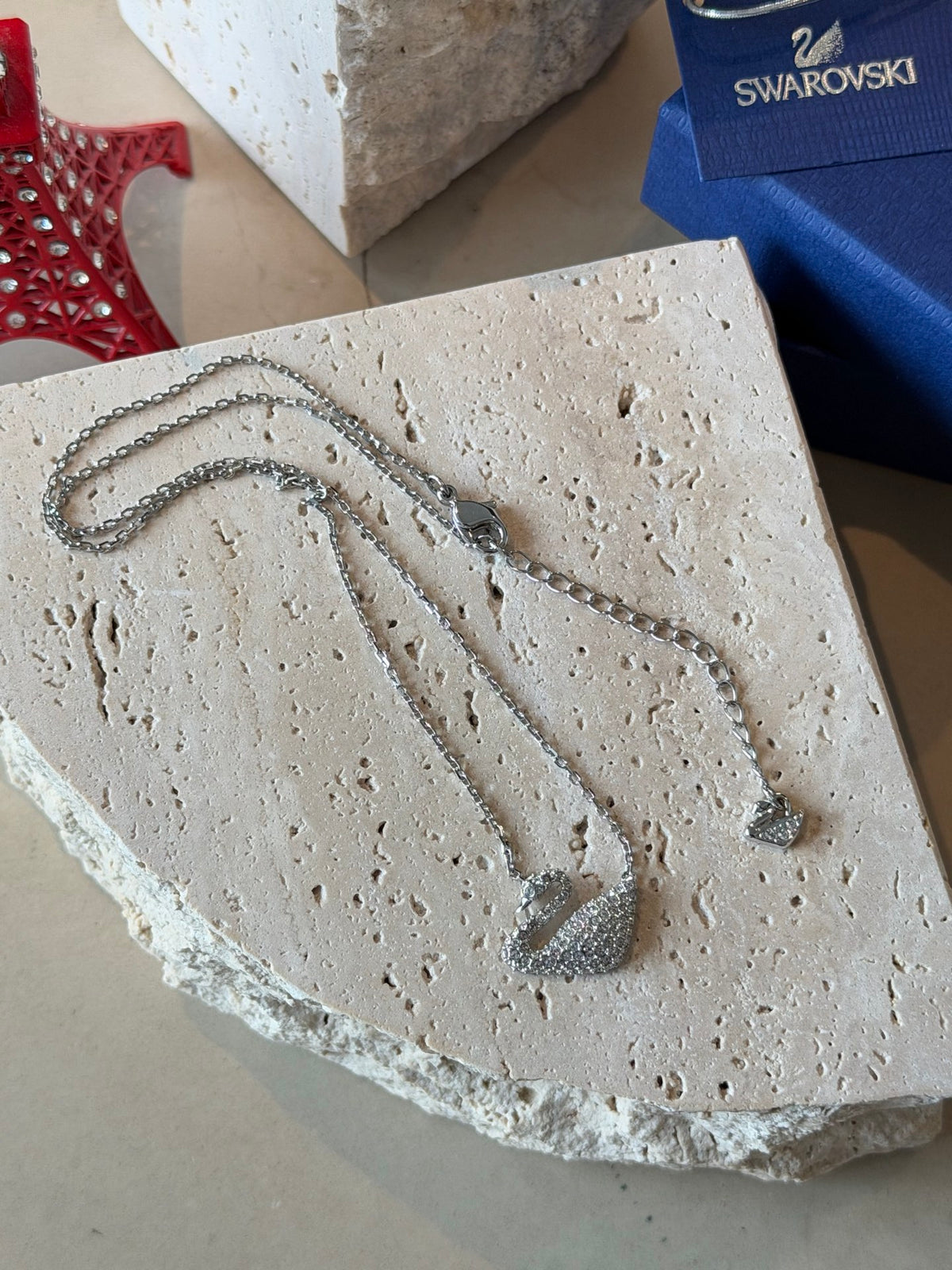 Swarovski Iconic Swan Pendant Necklace