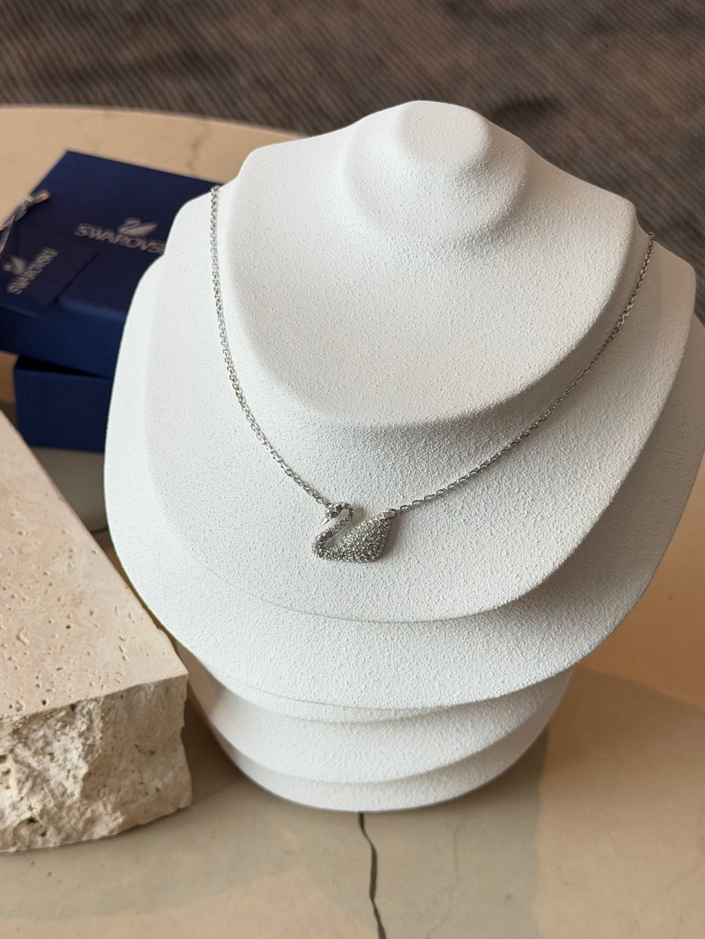 Swarovski Iconic Swan Pendant Necklace