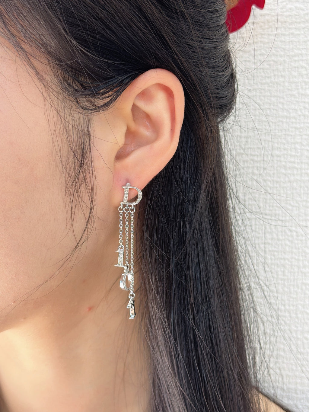 CHRISTIAN DIOR Pairs Earring