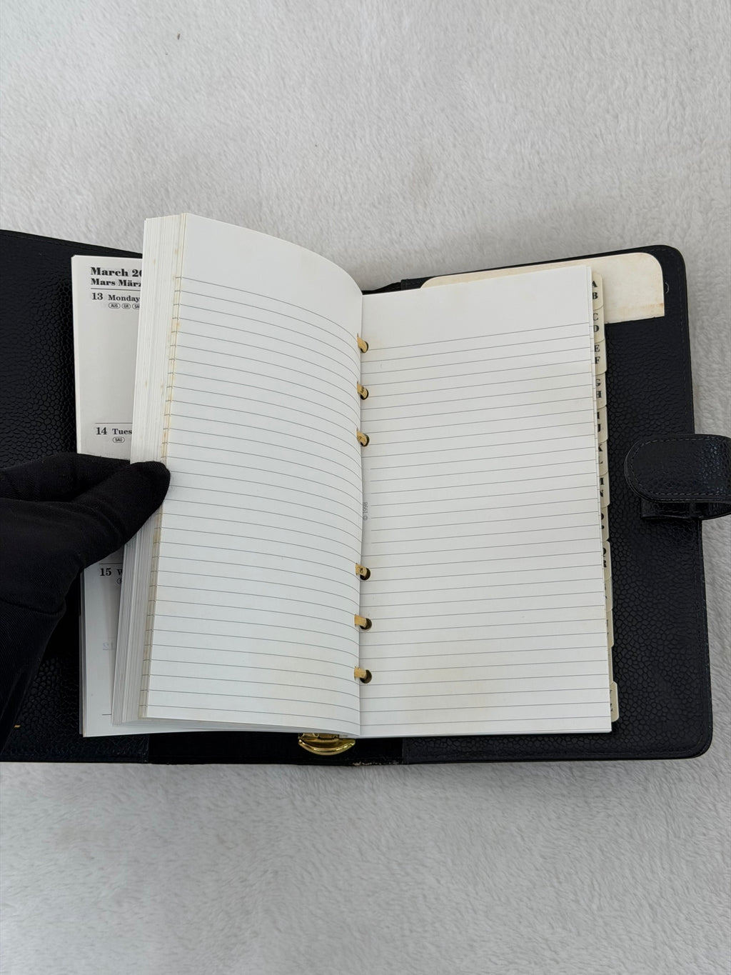 Chanel Classic Caviar Double C Notebook