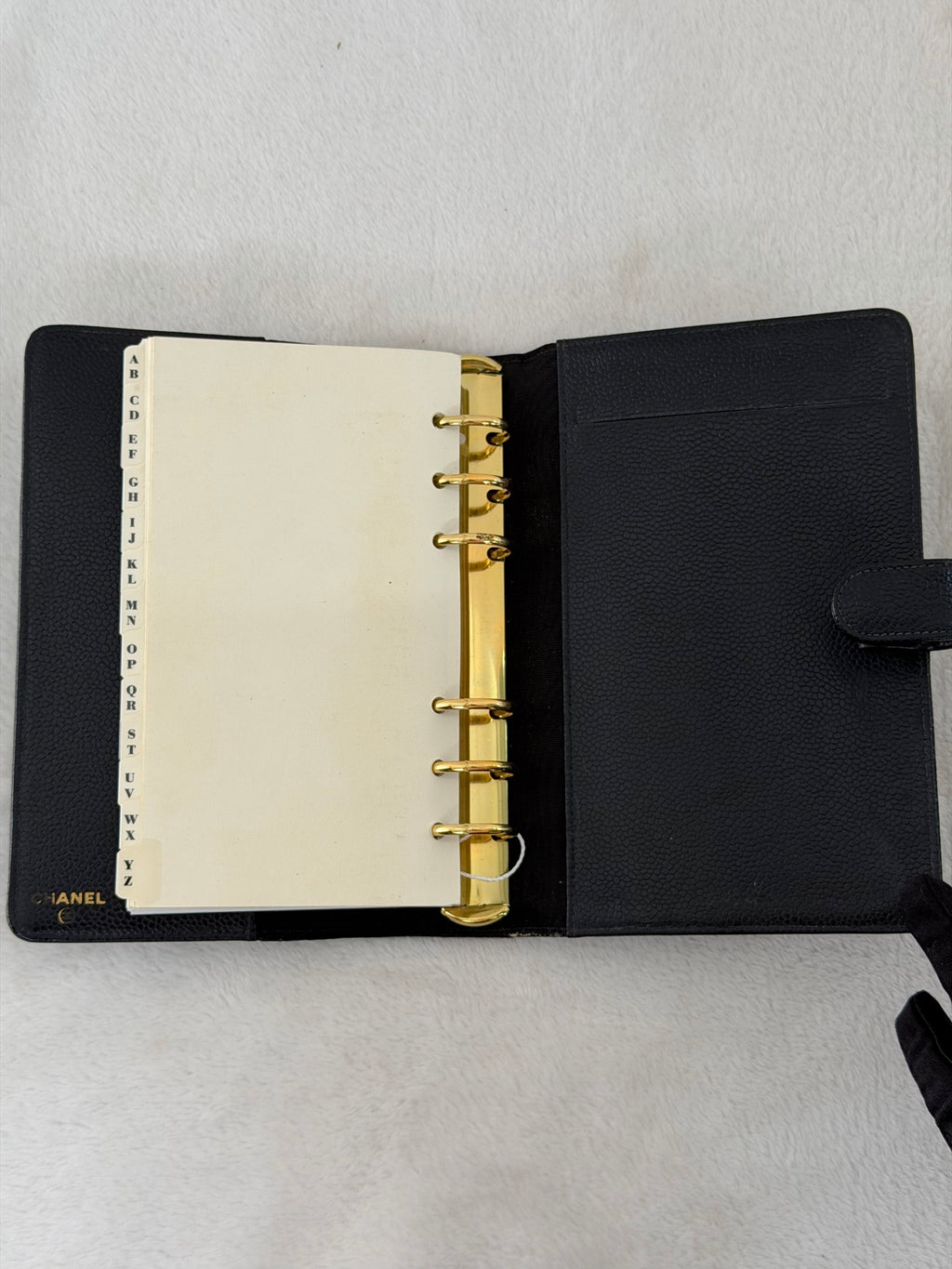 Chanel Classic Caviar Double C Notebook