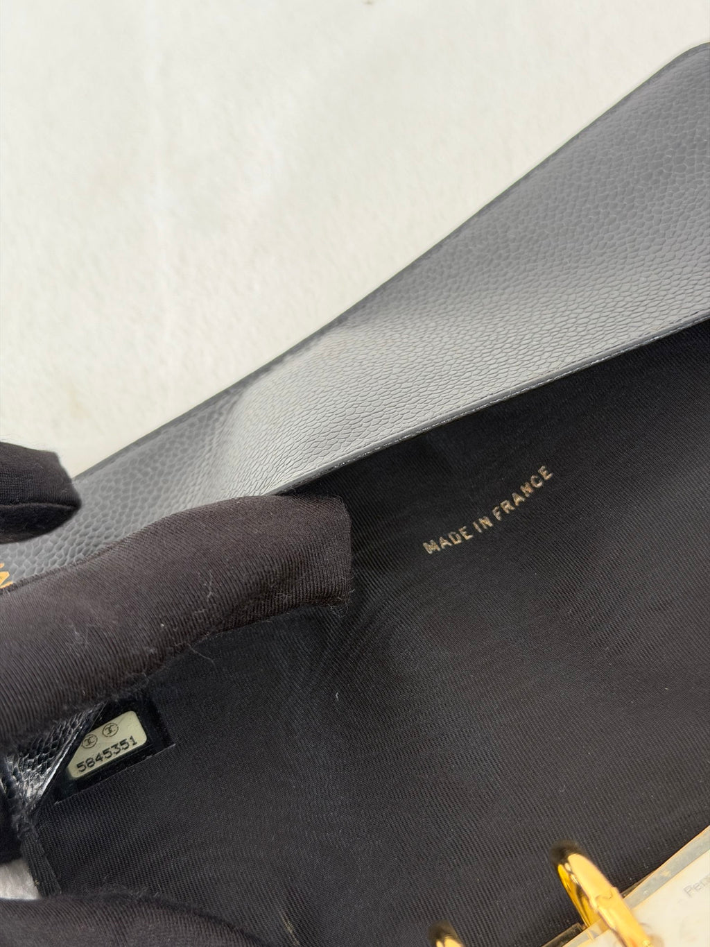 Chanel Classic Caviar Double C Notebook
