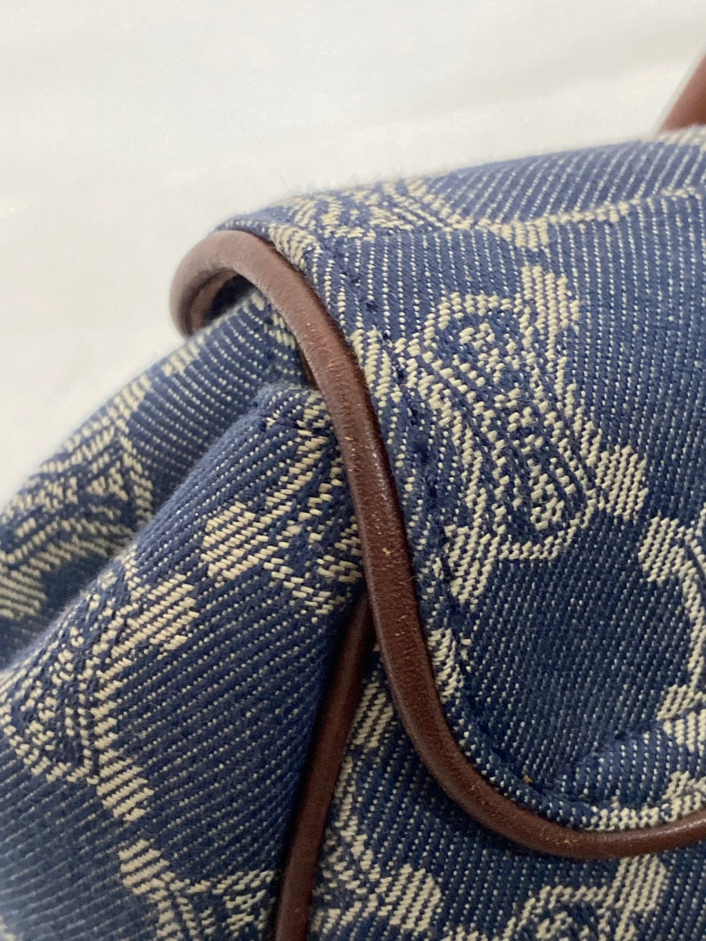 CELINE Macadam Denim  Handbag